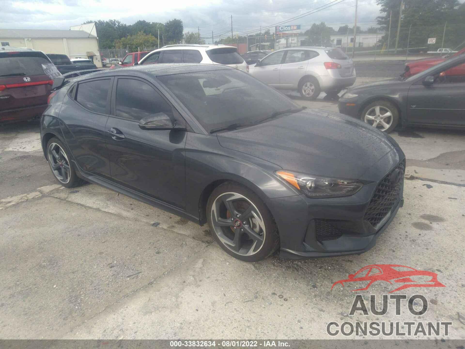 HYUNDAI VELOSTER 2019 - KMHTH6AB2KU009198