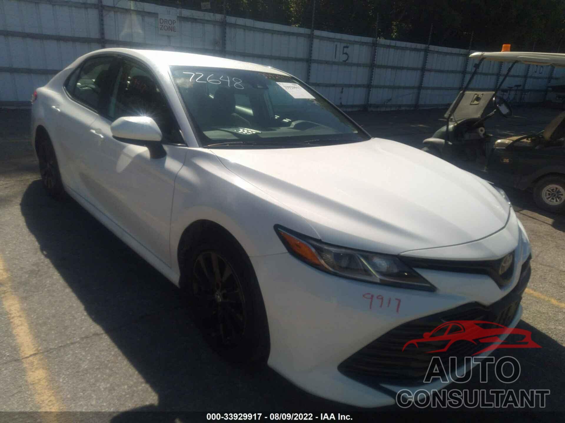 TOYOTA CAMRY 2019 - 4T1B11HK7KU772648