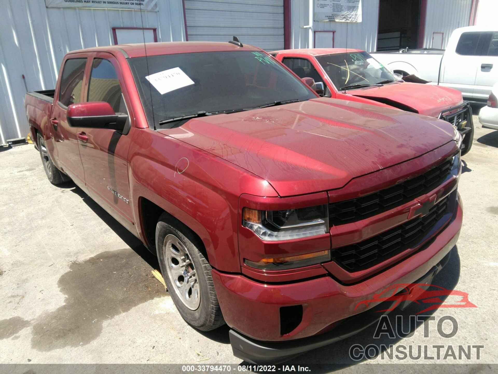 CHEVROLET SILVERADO 1500 2018 - 3GCPCREC3JG484532