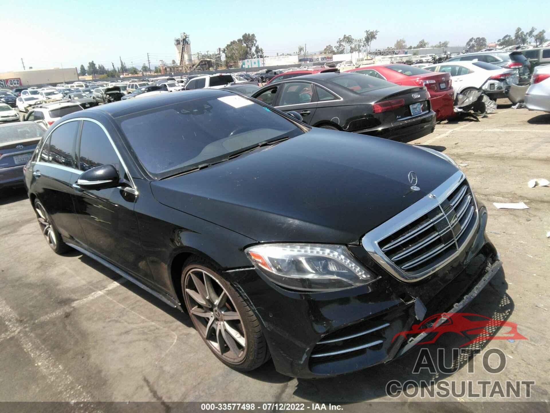MERCEDES-BENZ S-CLASS 2019 - WDDUG6GBXKA495222