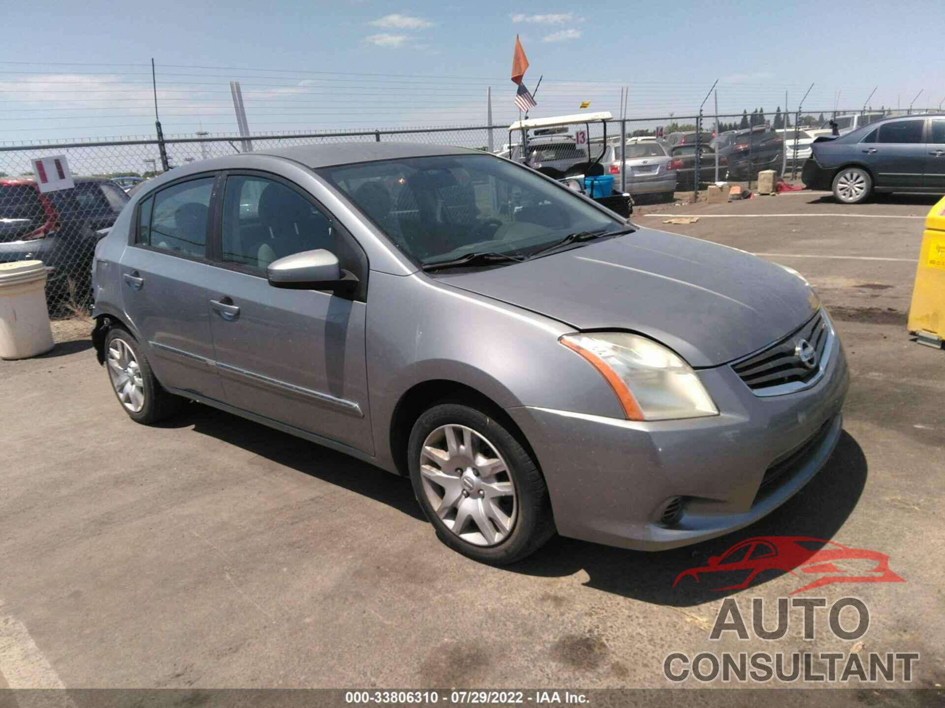 NISSAN SENTRA 2011 - 3N1AB6AP2BL712127