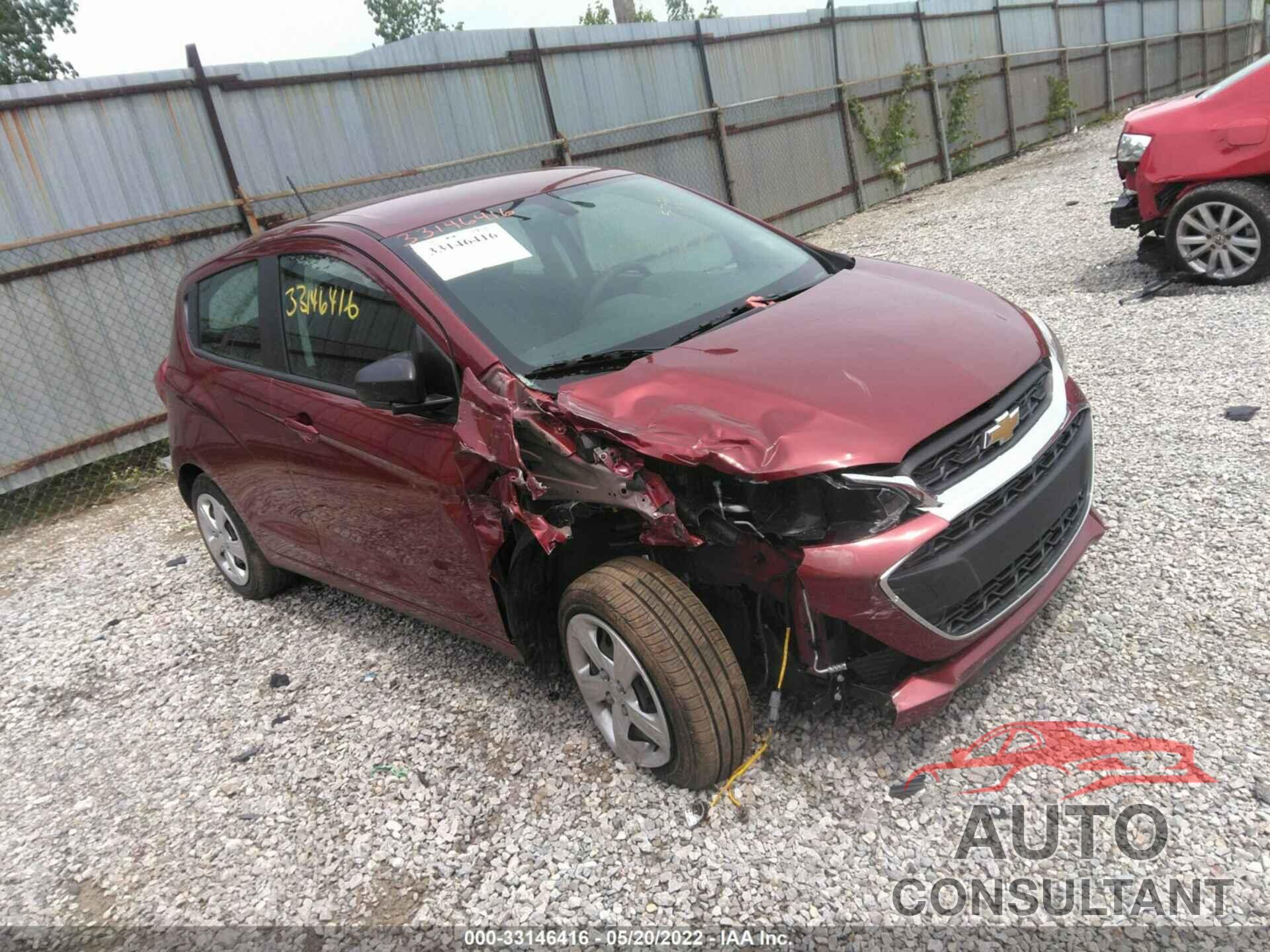 CHEVROLET SPARK 2022 - KL8CB6SAXNC013949