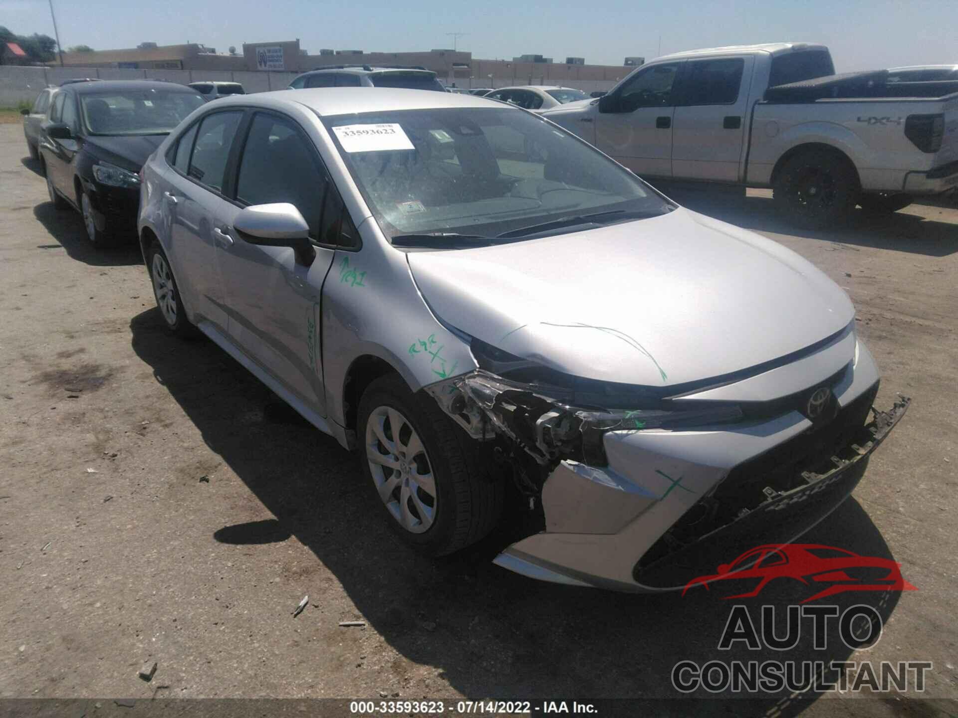 TOYOTA COROLLA 2021 - 5YFEPMAE8MP214765