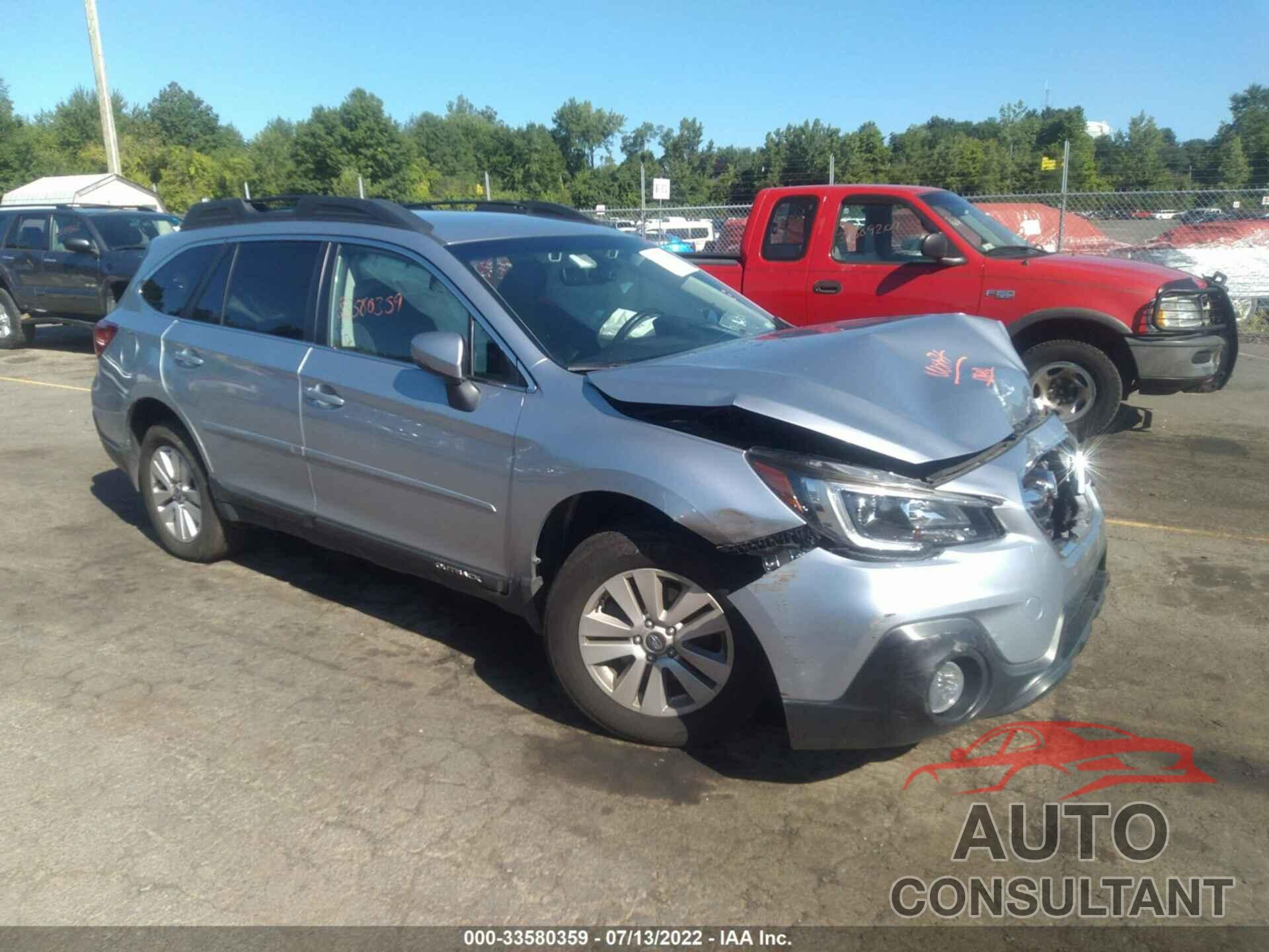 SUBARU OUTBACK 2018 - 4S4BSAFC5J3249545