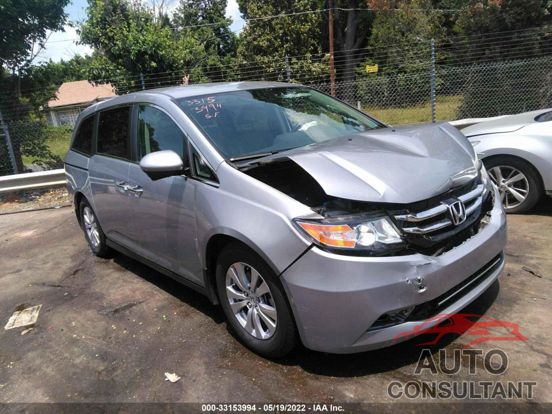 HONDA ODYSSEY 2016 - 5FNRL5H43GB159996