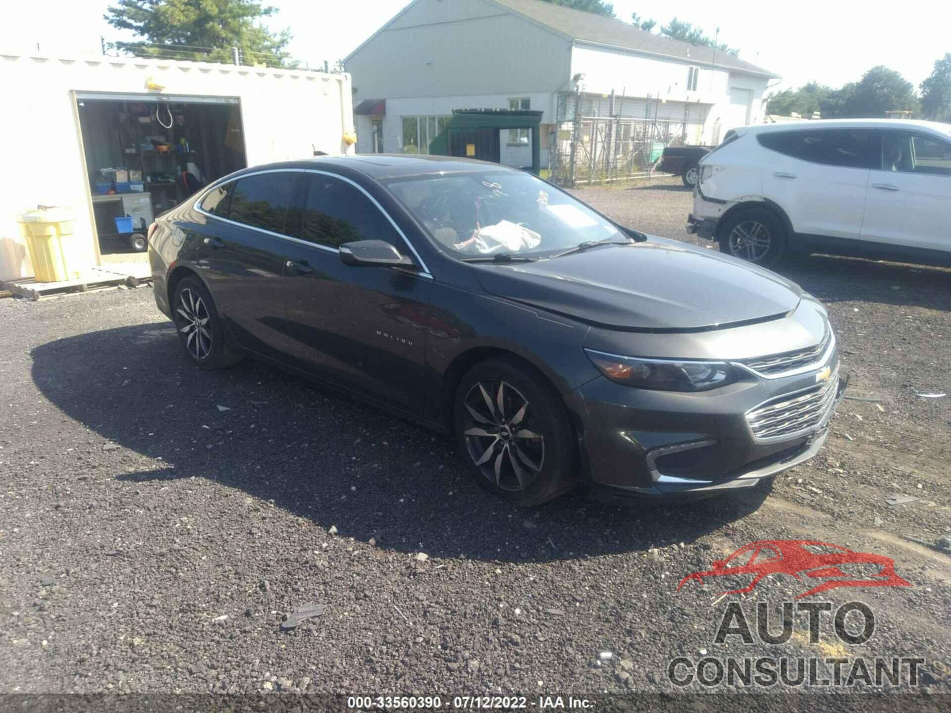 CHEVROLET MALIBU 2017 - 1G1ZE5ST2HF274587