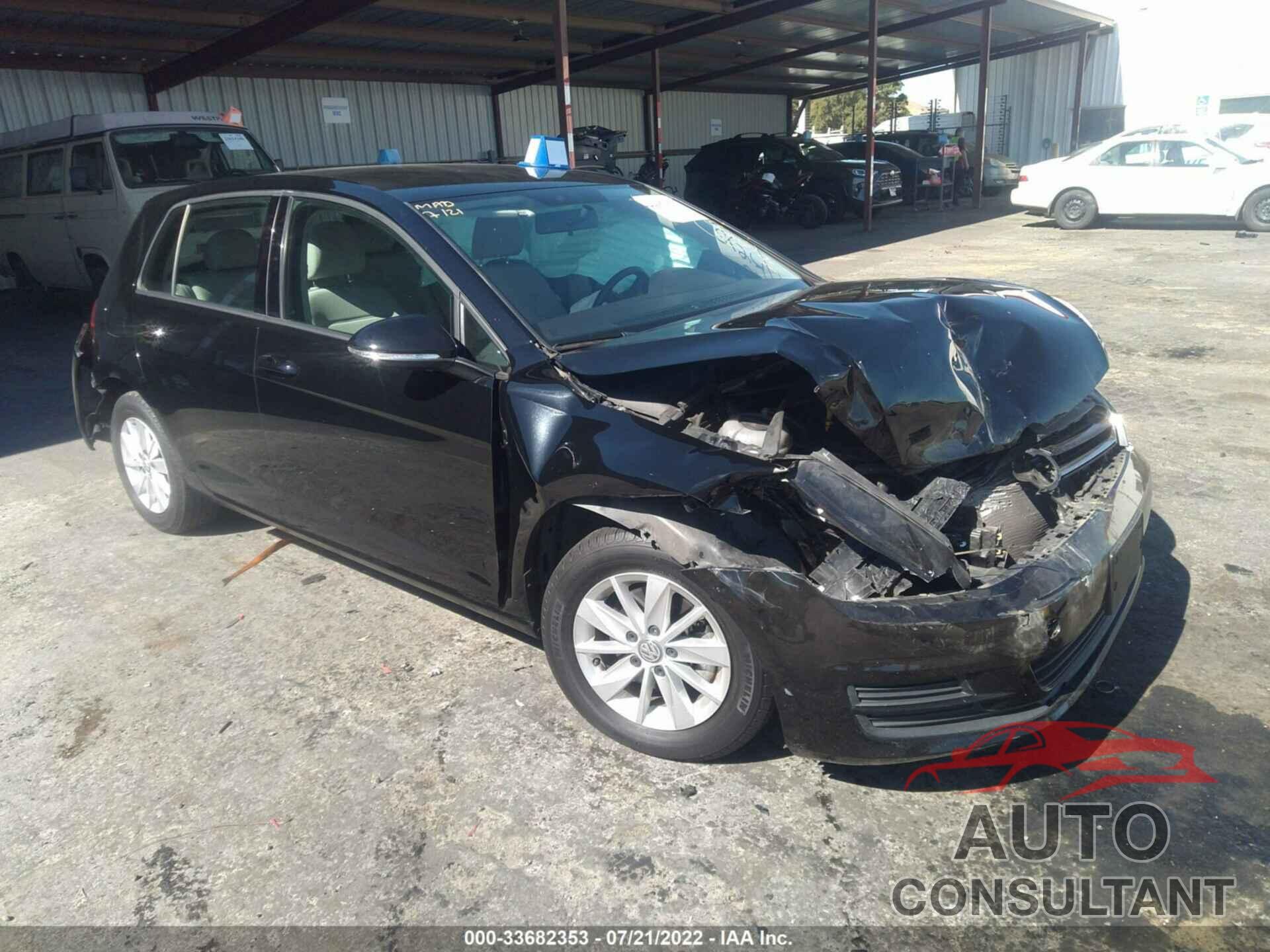 VOLKSWAGEN GOLF 2016 - 3VW217AUXGM026044