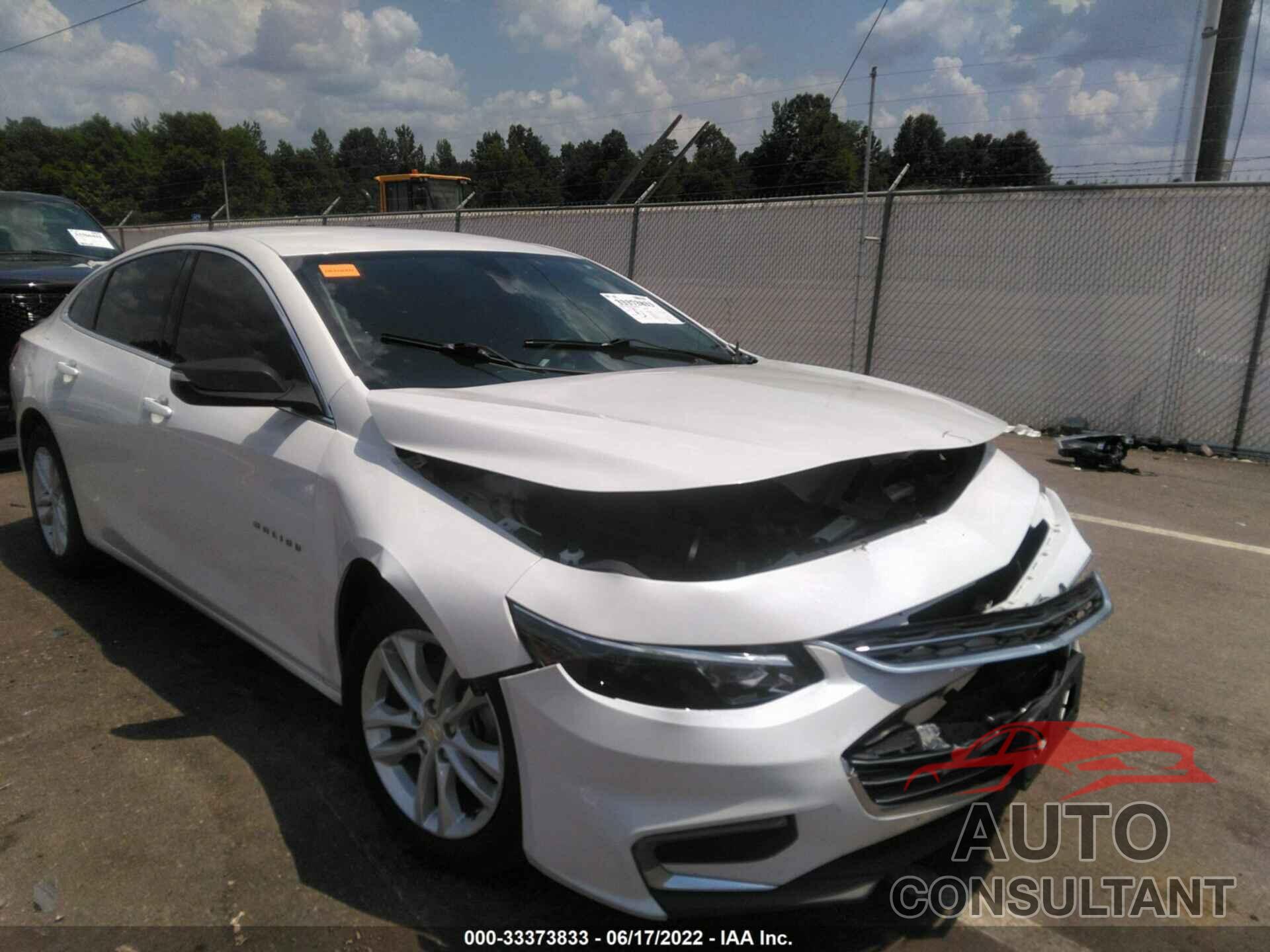 CHEVROLET MALIBU 2017 - 1G1ZE5ST2HF208850