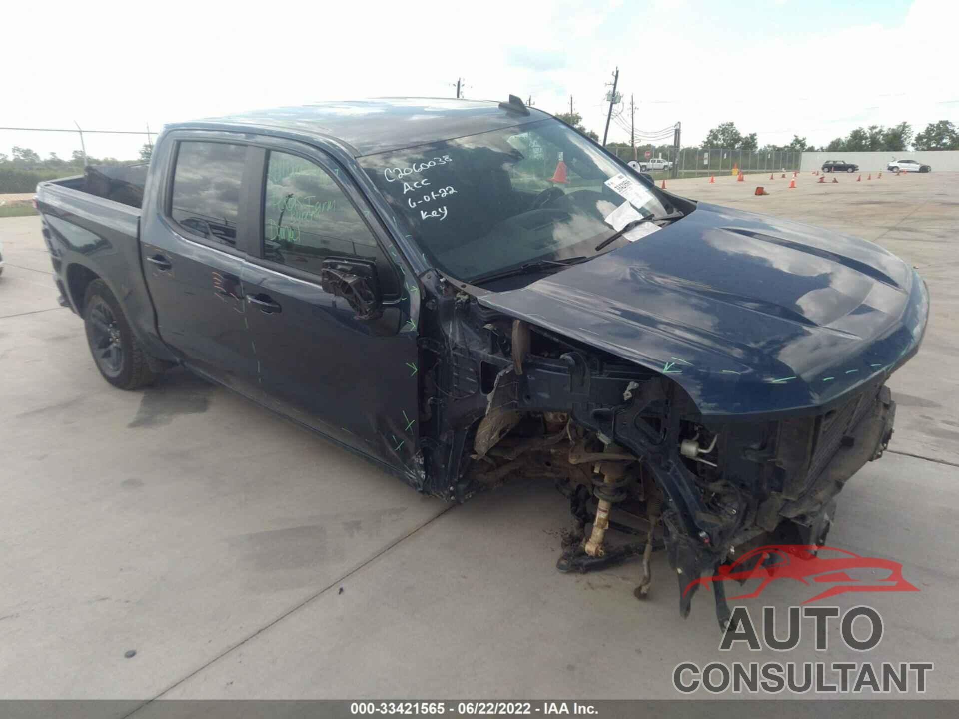 CHEVROLET SILVERADO 1500 2021 - 1GCPYFED3MZ235127