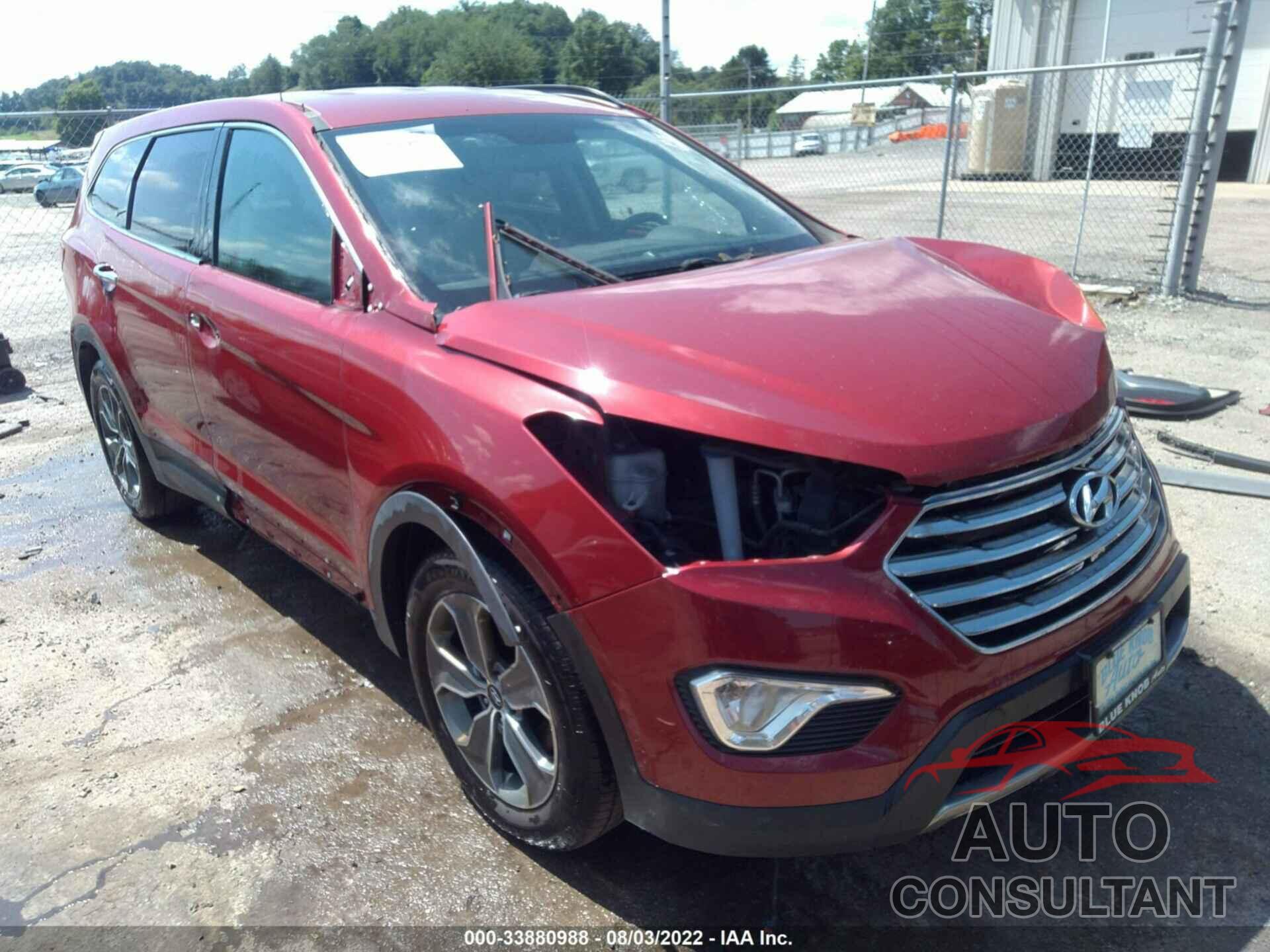 HYUNDAI SANTA FE 2016 - KM8SMDHF4GU152813