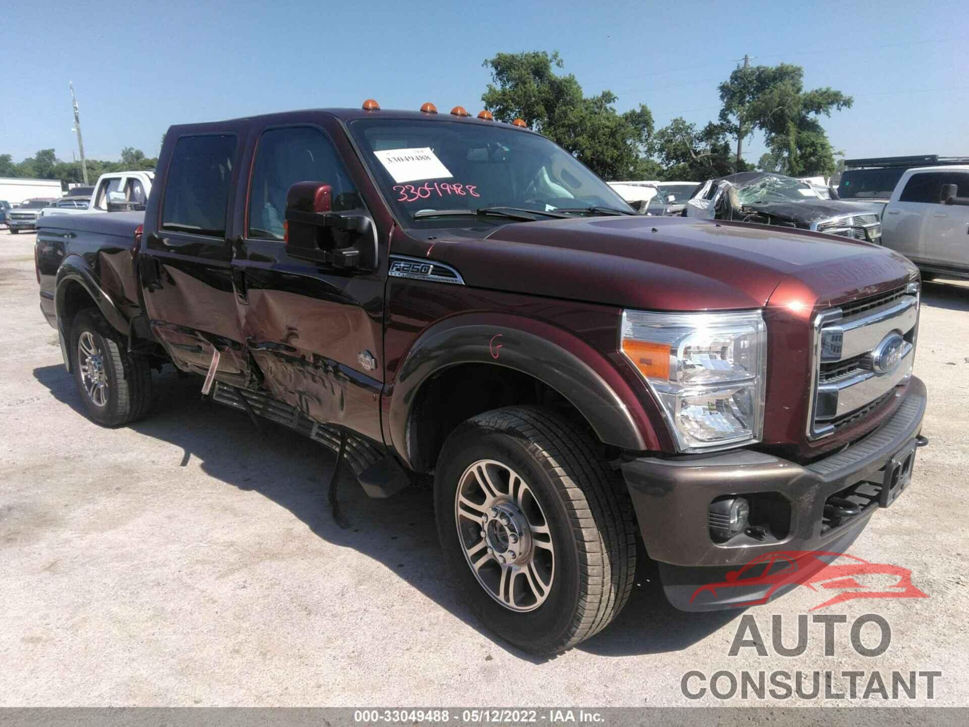 FORD SUPER DUTY F-250 SRW 2016 - 1FT7W2B66GEC41424