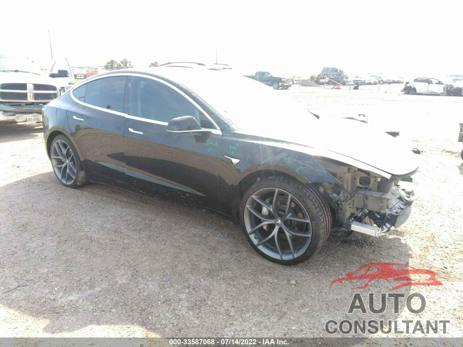 TESLA MODEL 3 2018 - 5YJ3E1EA1JF007628