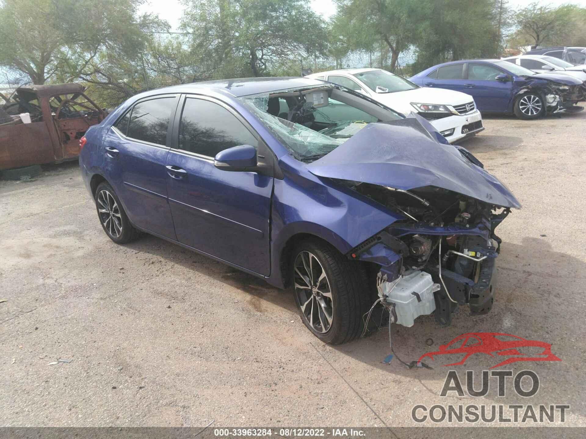 TOYOTA COROLLA 2018 - 2T1BURHE3JC970143