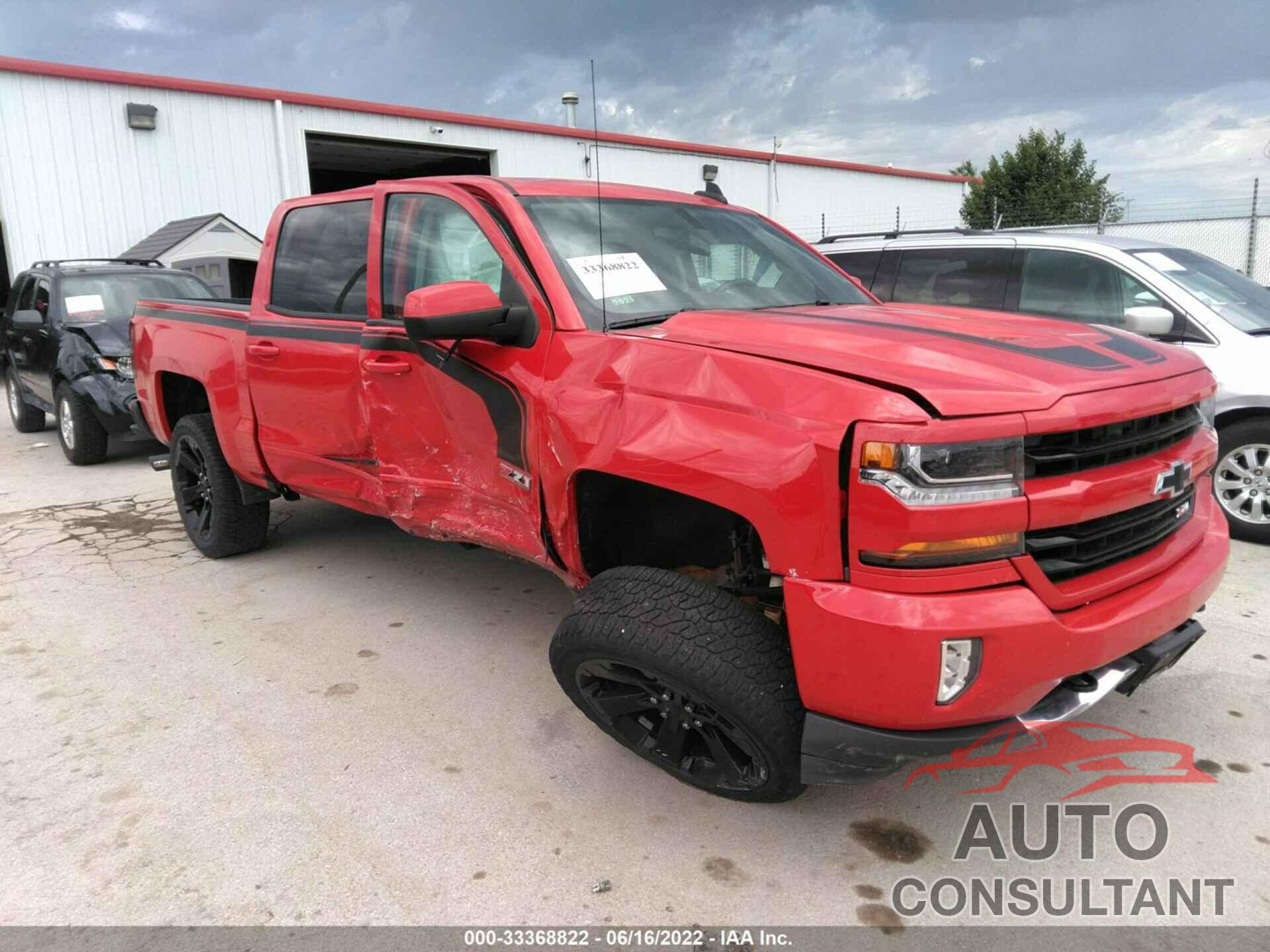 CHEVROLET SILVERADO 1500 2017 - 3GCUKREC3HG365539