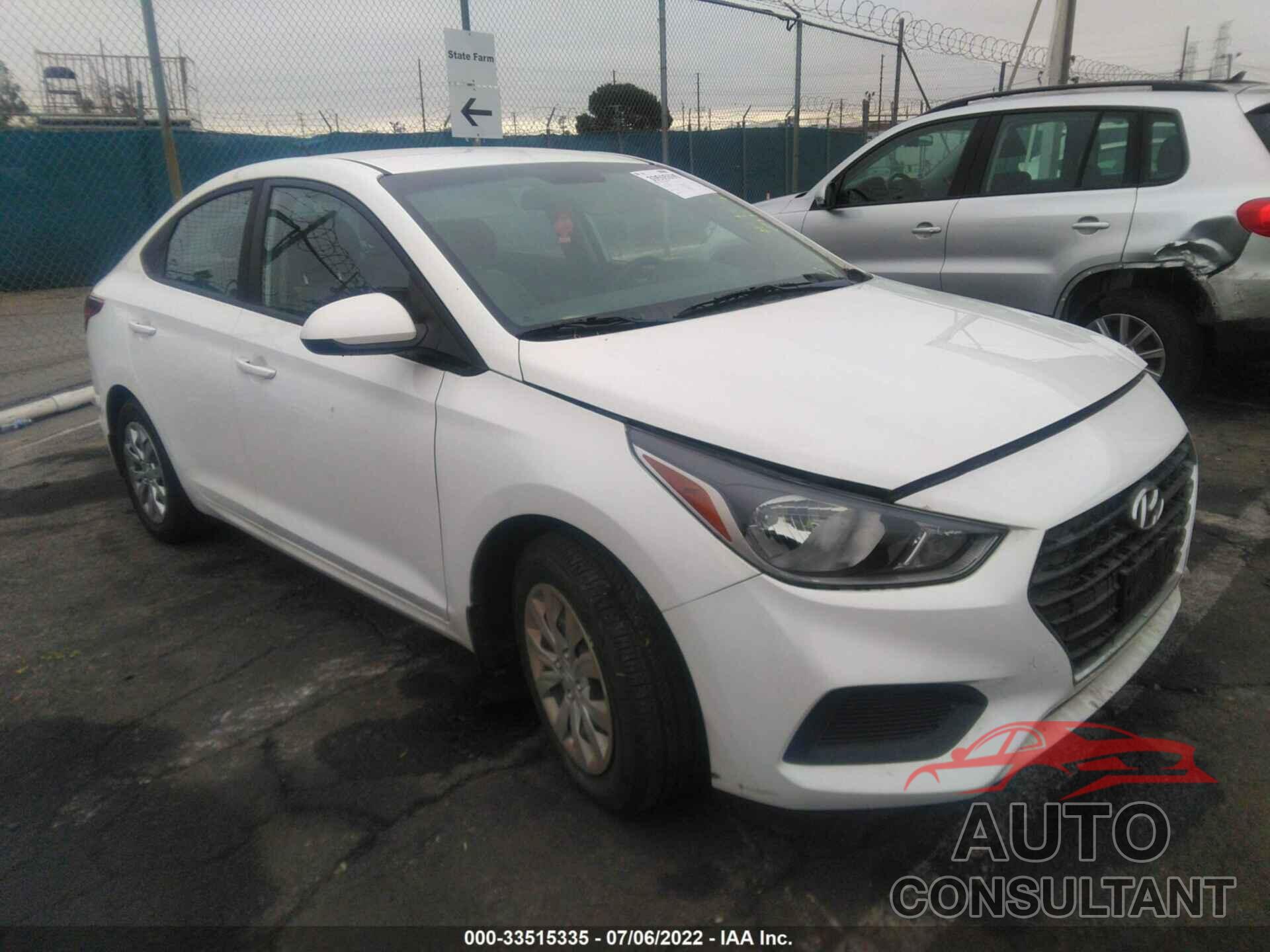 HYUNDAI ACCENT 2018 - 3KPC24A32JE012604