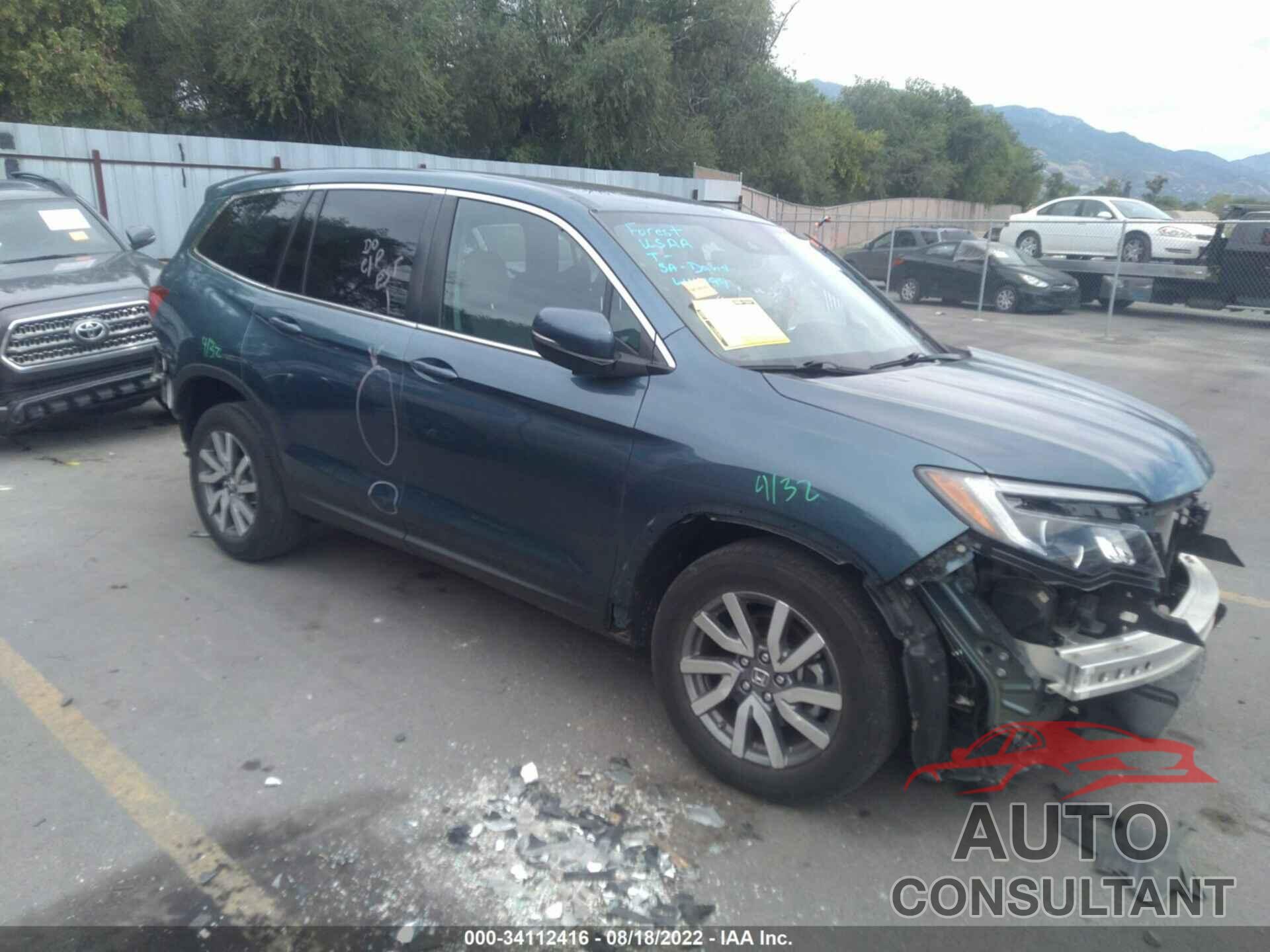 HONDA PILOT 2019 - 5FNYF5H57KB031233