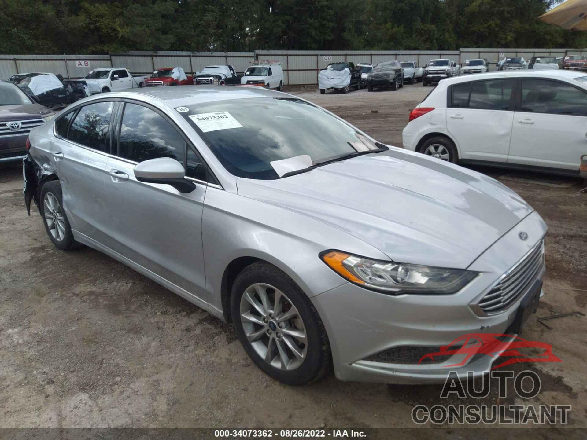 FORD FUSION 2017 - 3FA6P0H75HR186725