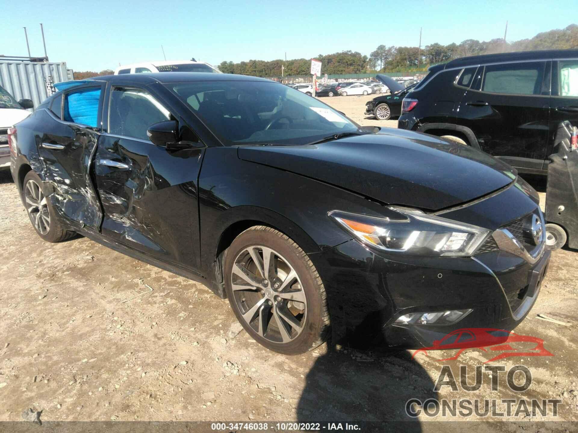 NISSAN MAXIMA 2018 - 1N4AA6AP6JC406192