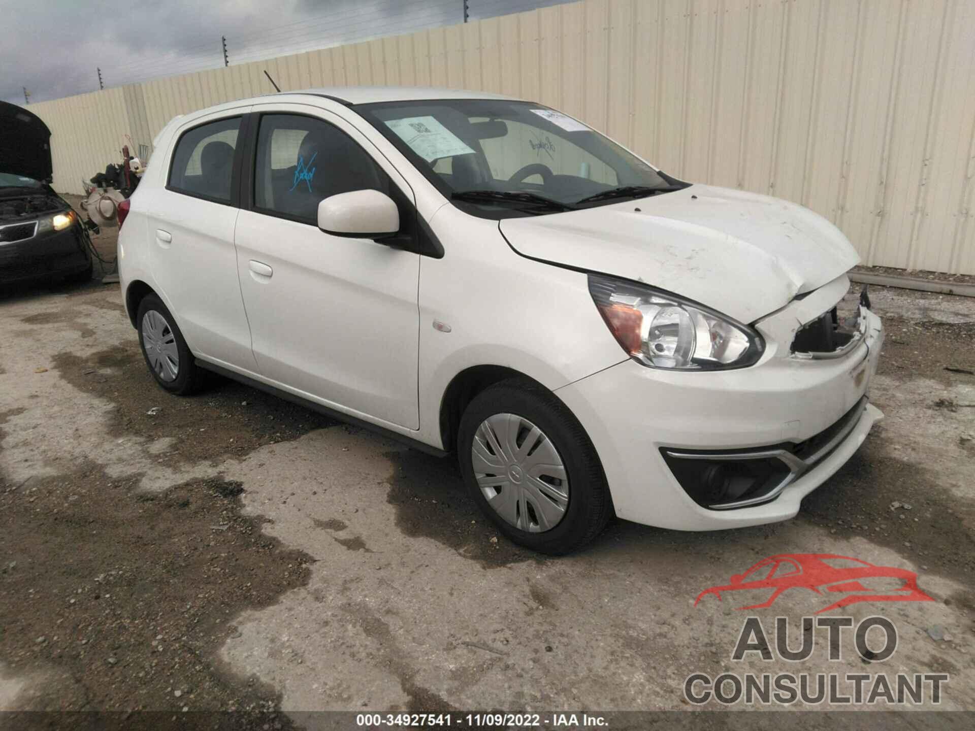 MITSUBISHI MIRAGE 2019 - ML32A3HJ6KH014884