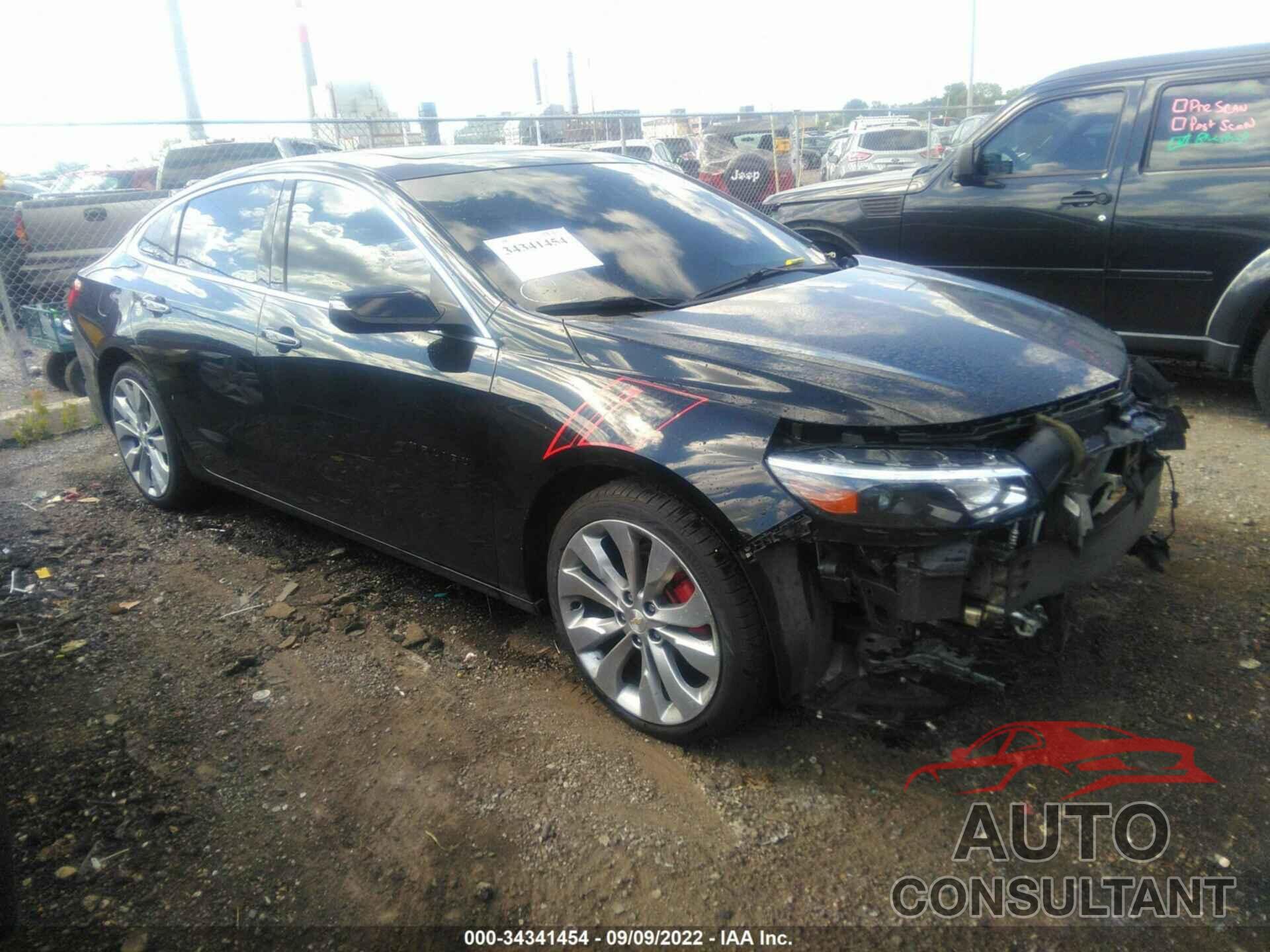 CHEVROLET MALIBU 2018 - 1G1ZE5SX2JF172232