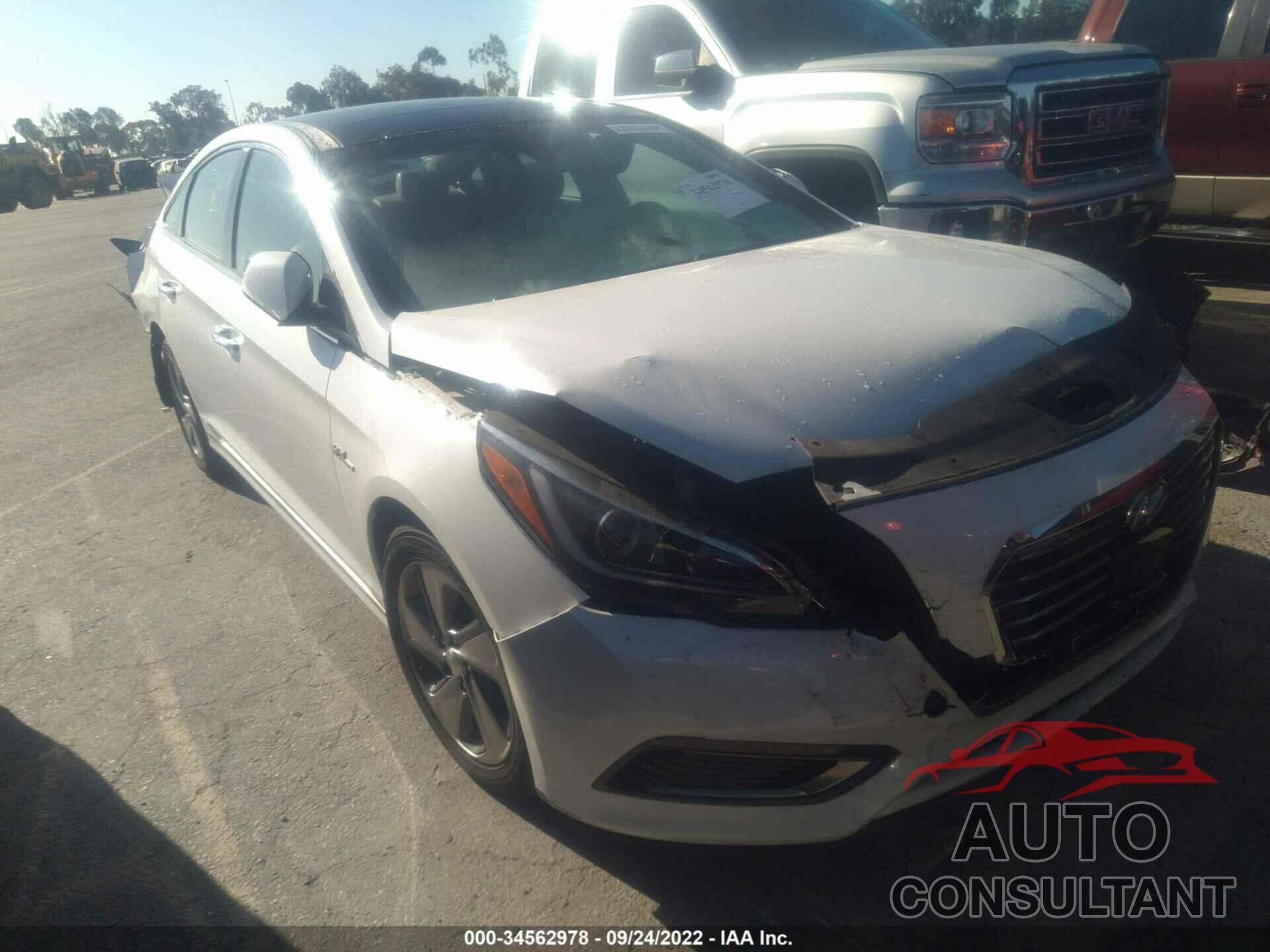 HYUNDAI SONATA HYBRID 2016 - KMHE34L1XGA028767