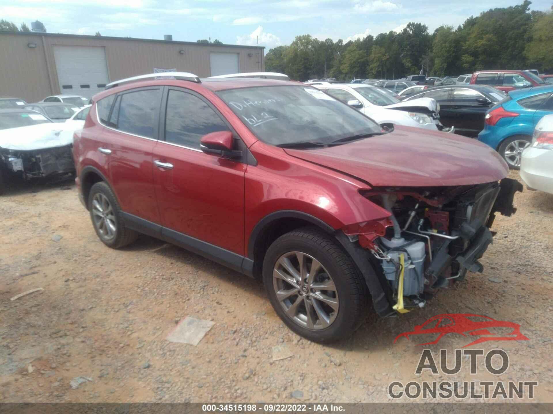TOYOTA RAV4 2016 - JTMYFREV8GJ071588