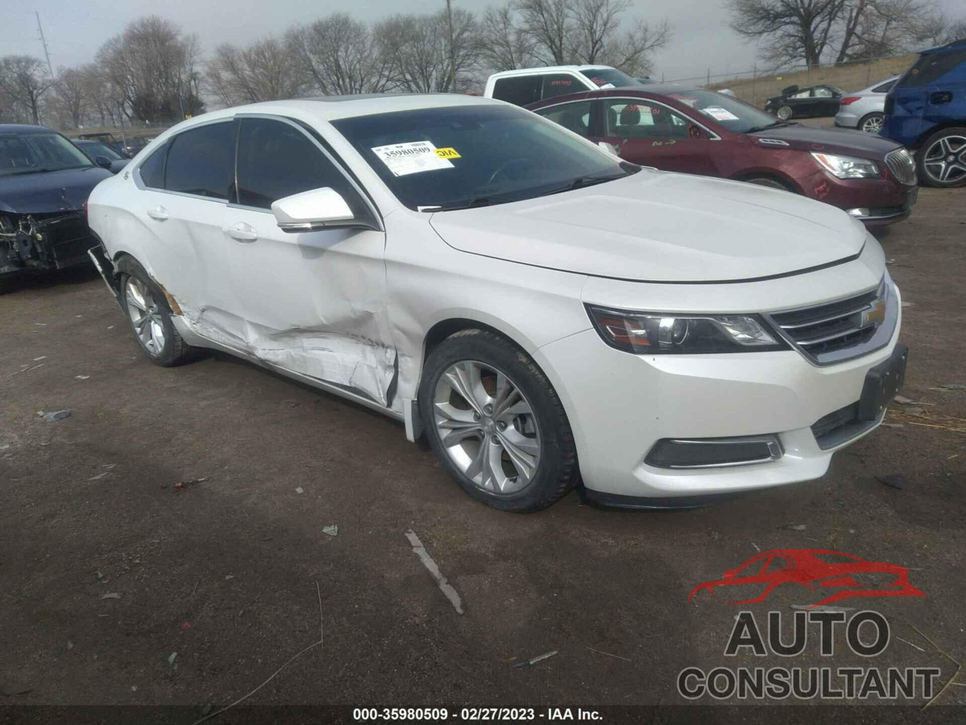 CHEVROLET IMPALA 2015 - 1G1125S39FU146071