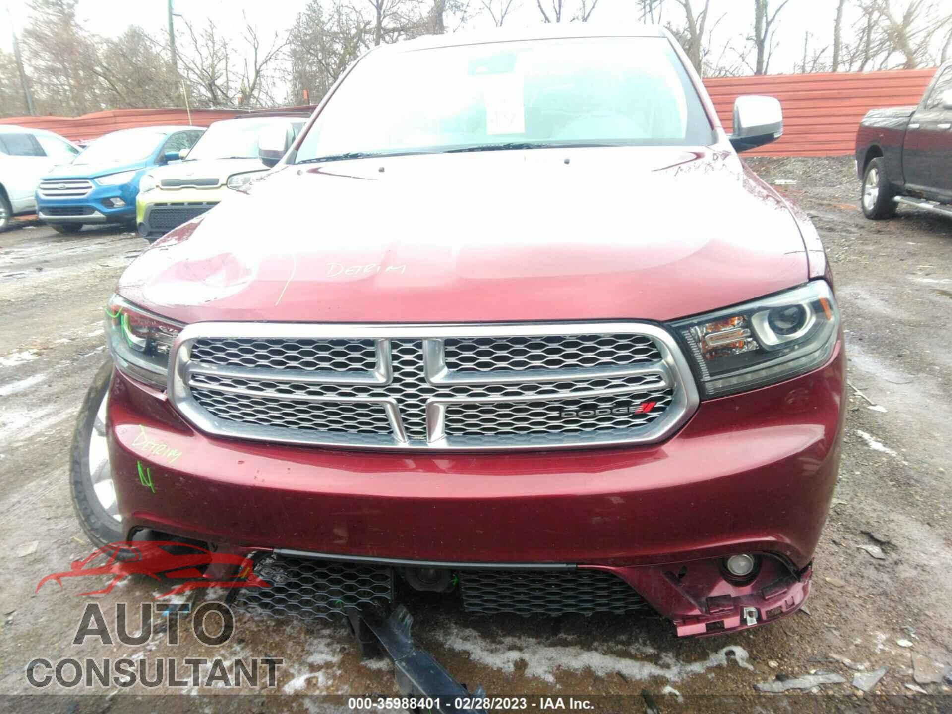 DODGE DURANGO 2017 - 1C4SDJET7HC782992