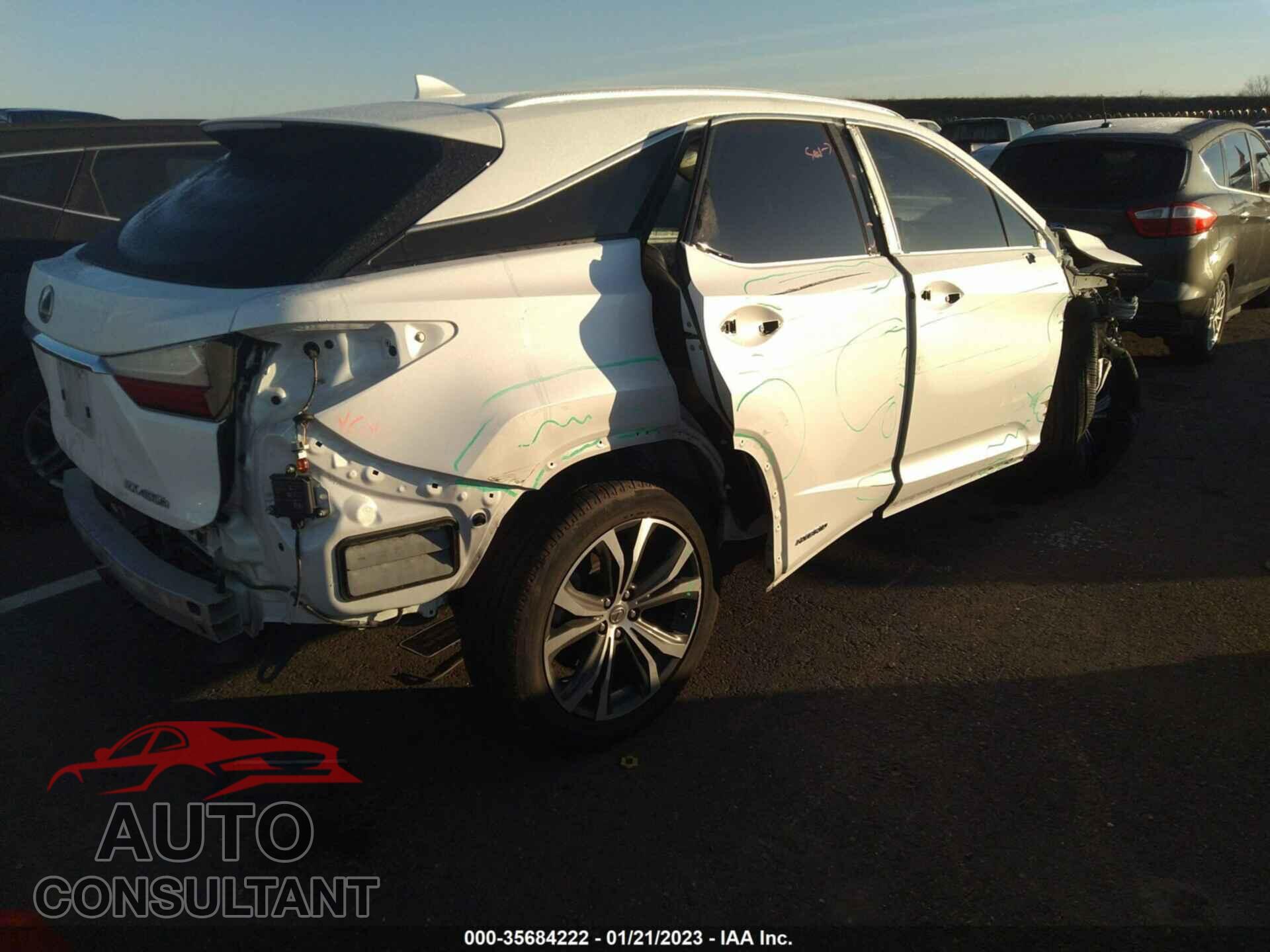 LEXUS RX 2017 - 2T2BGMCA5HC018488