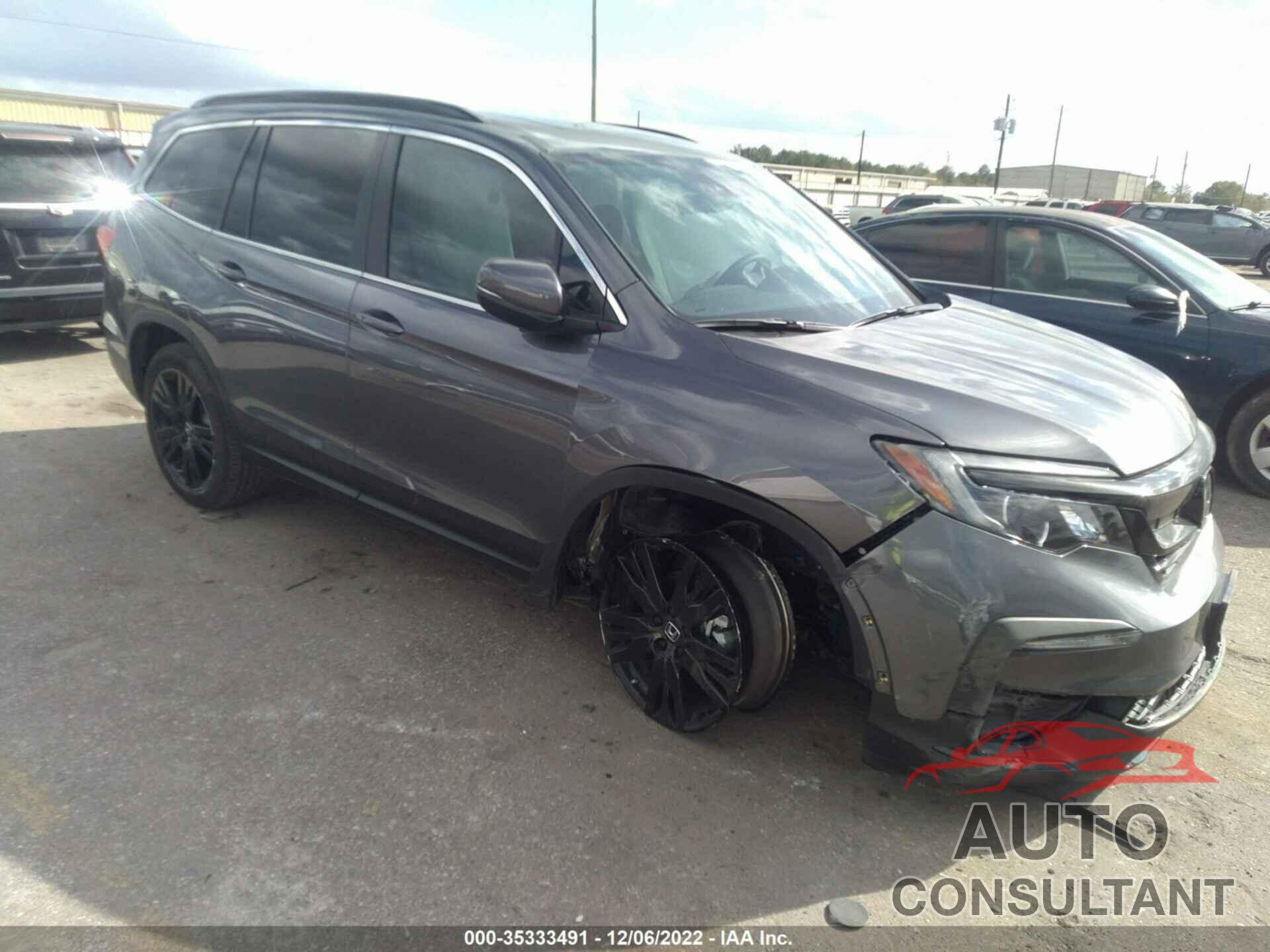 HONDA PILOT 2022 - 5FNYF5H20NB034940