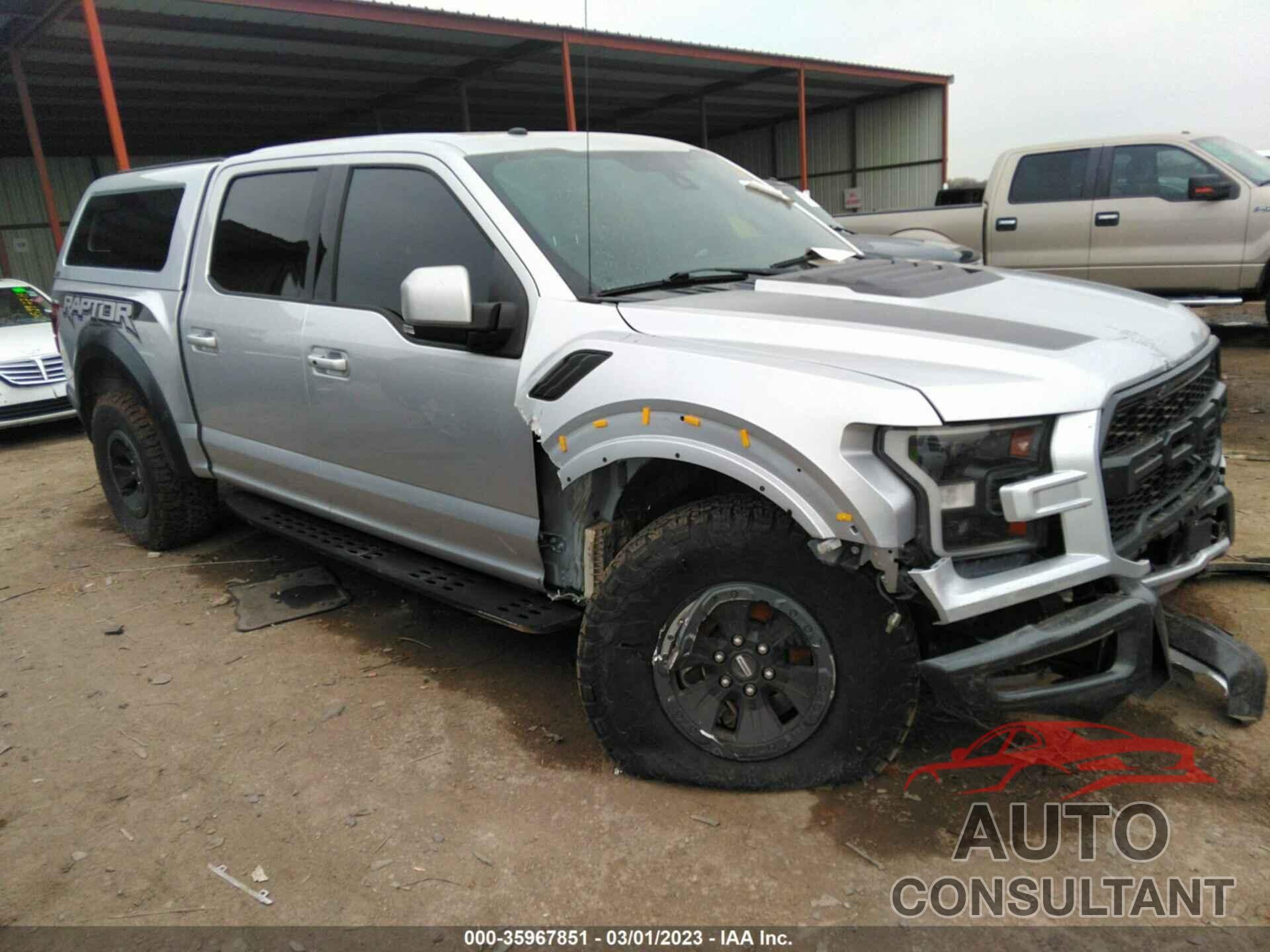 FORD F-150 2018 - 1FTFW1RG1JFA14602