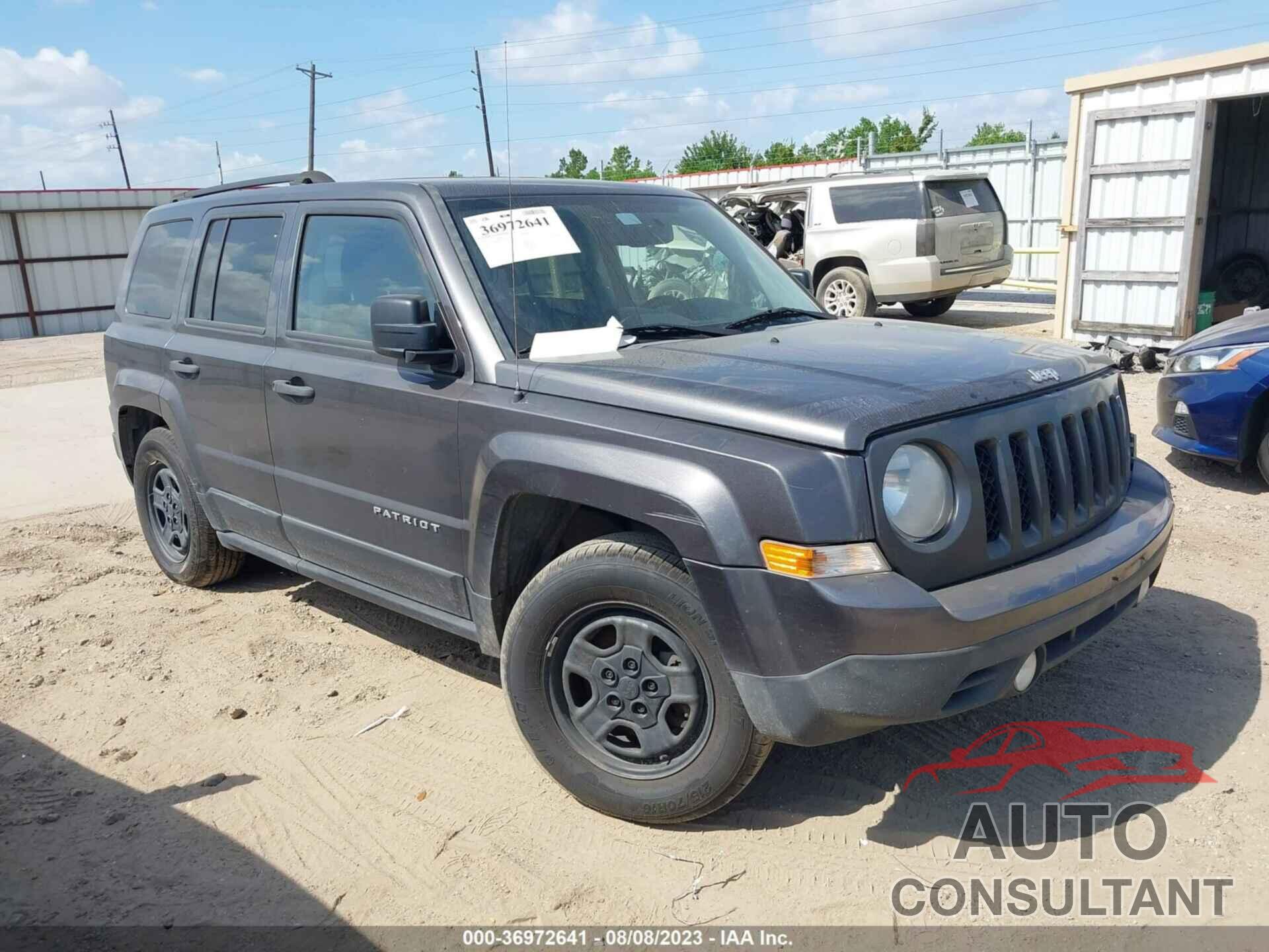 JEEP PATRIOT 2016 - 1C4NJPBB9GD749036