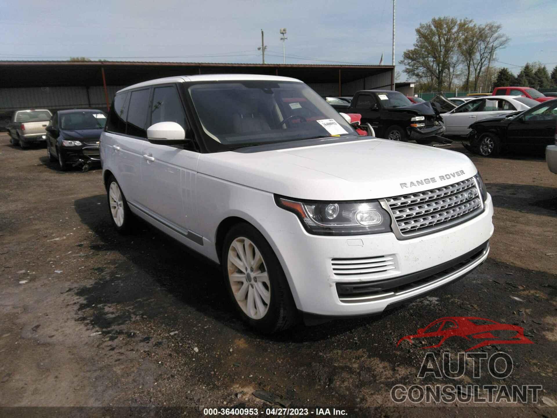 LAND ROVER RANGE ROVER 2016 - SALGS2PF4GA302791