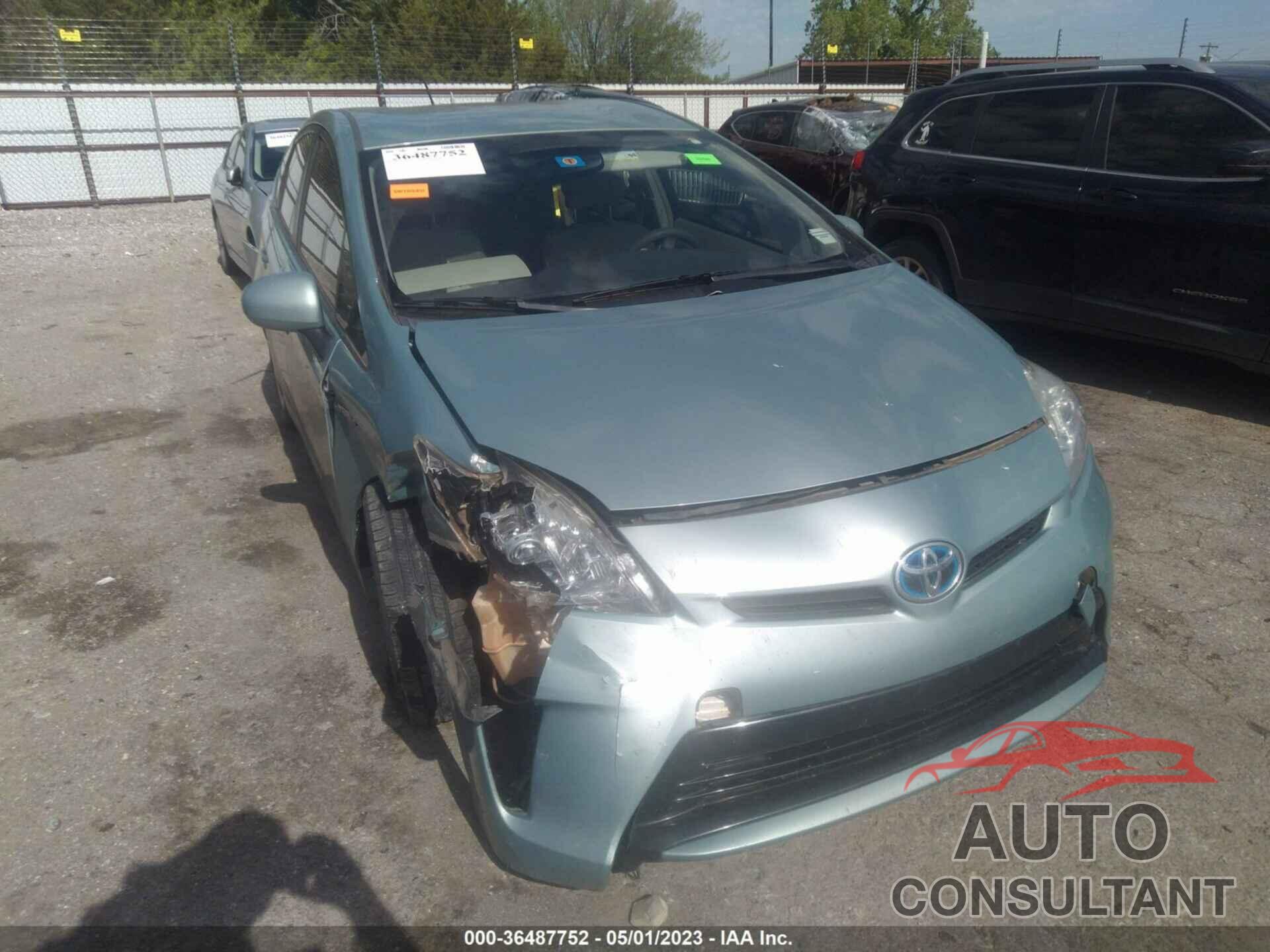 TOYOTA PRIUS 2015 - JTDKN3DU4F1918510