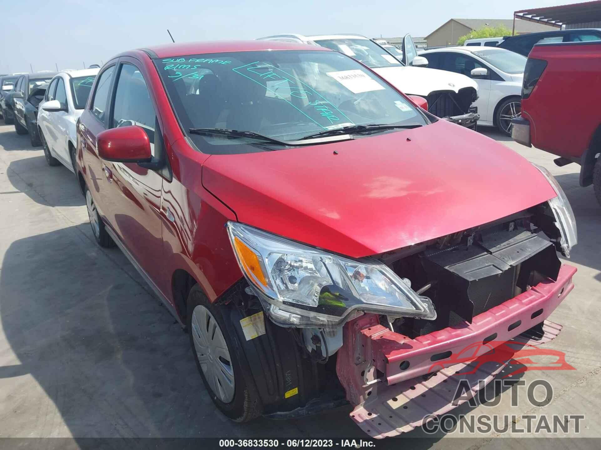 MITSUBISHI MIRAGE 2021 - ML32AUHJ2MH007665