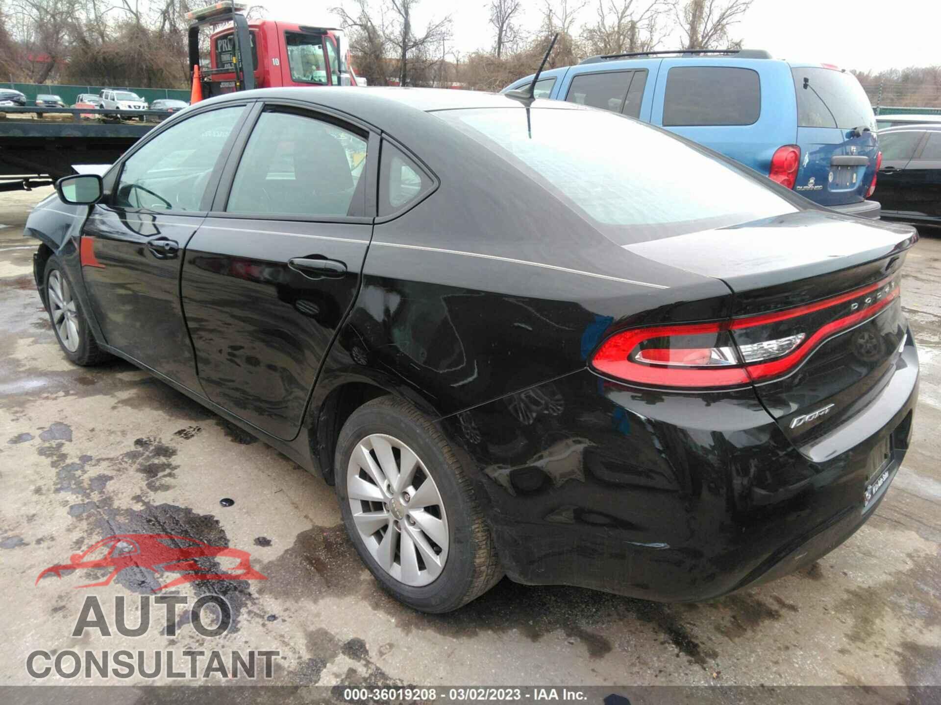 DODGE DART 2015 - 1C3CDFDH6FD300460