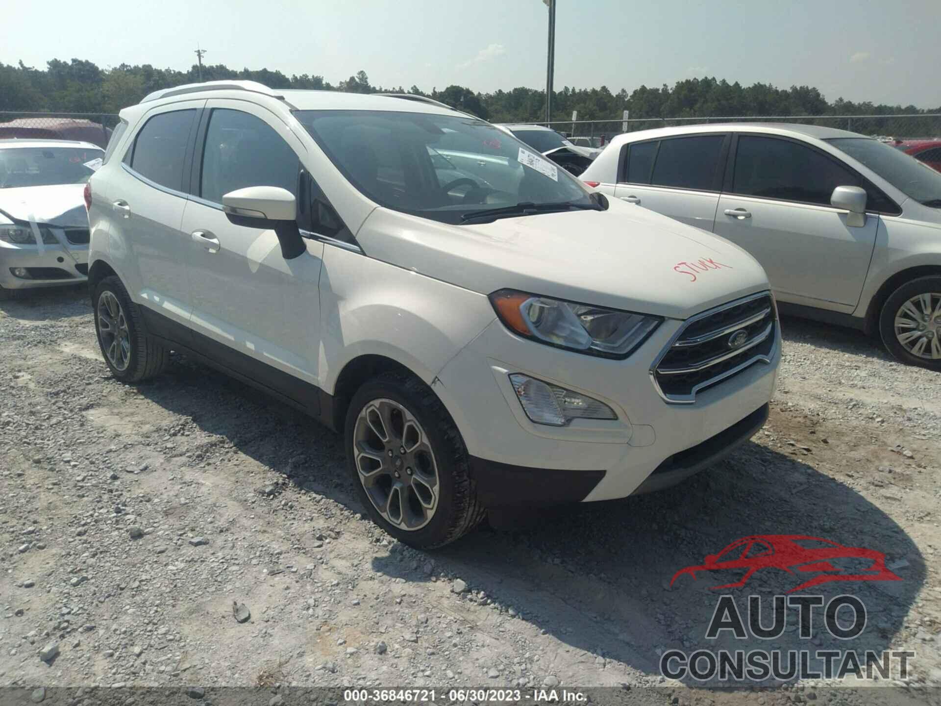 FORD ECOSPORT 2021 - MAJ3S2KE3MC400477