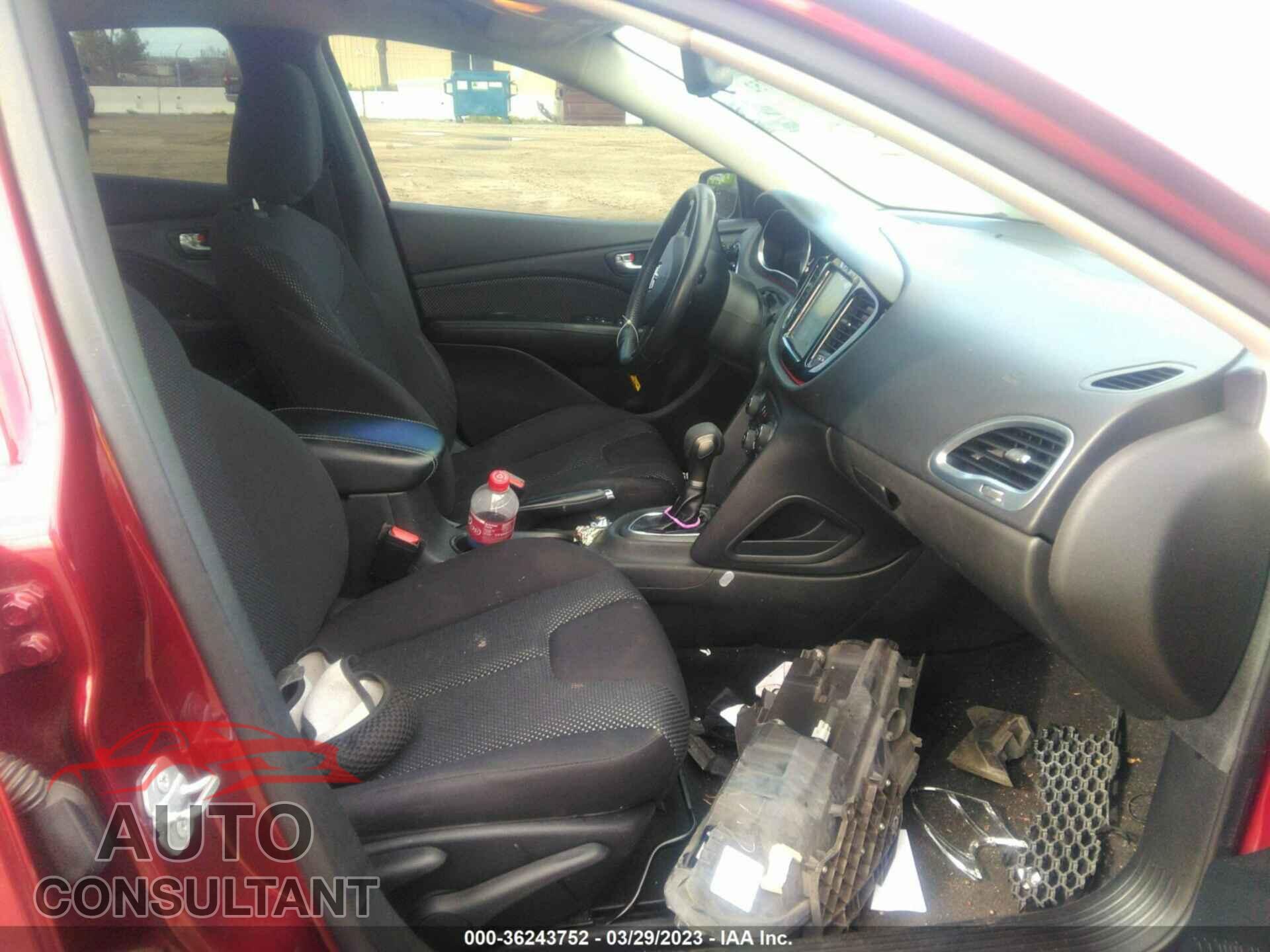 DODGE DART 2015 - 1C3CDFDH8FD237023