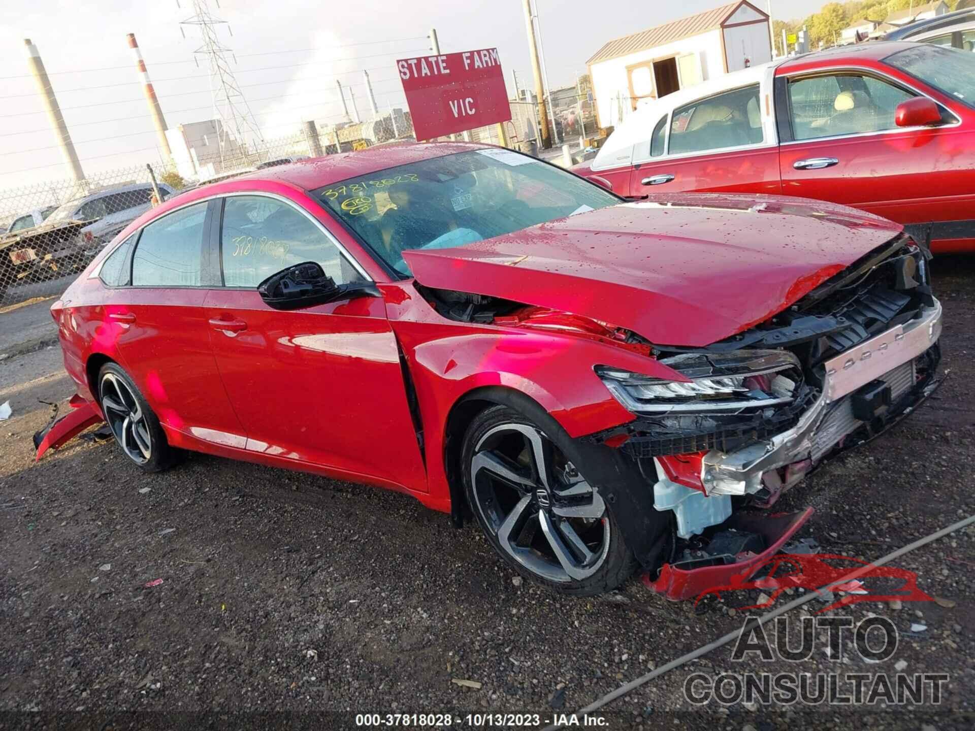 HONDA ACCORD 2019 - 1HGCV1F37KA055856