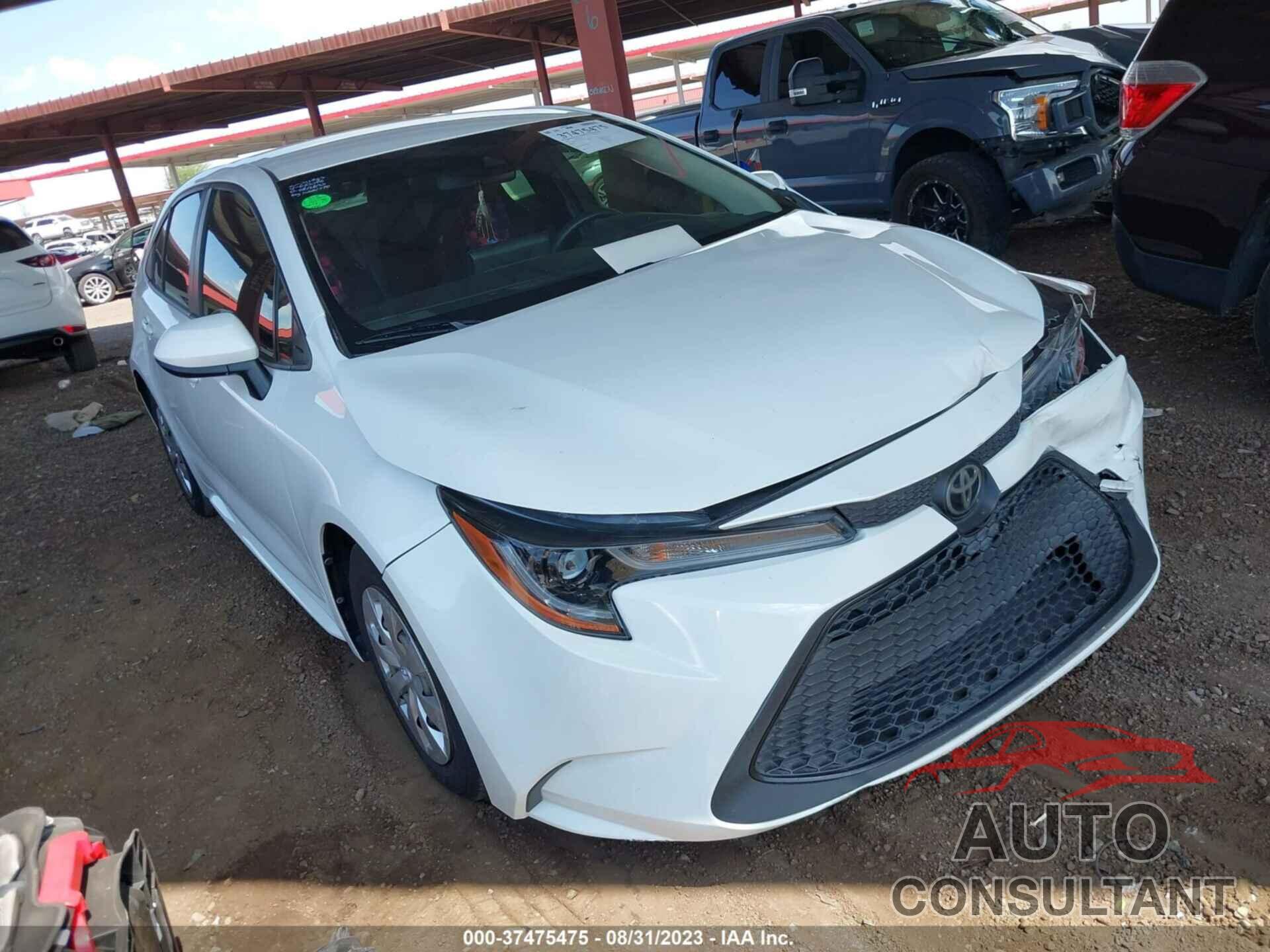 TOYOTA COROLLA 2020 - JTDDPRAE9LJ063396