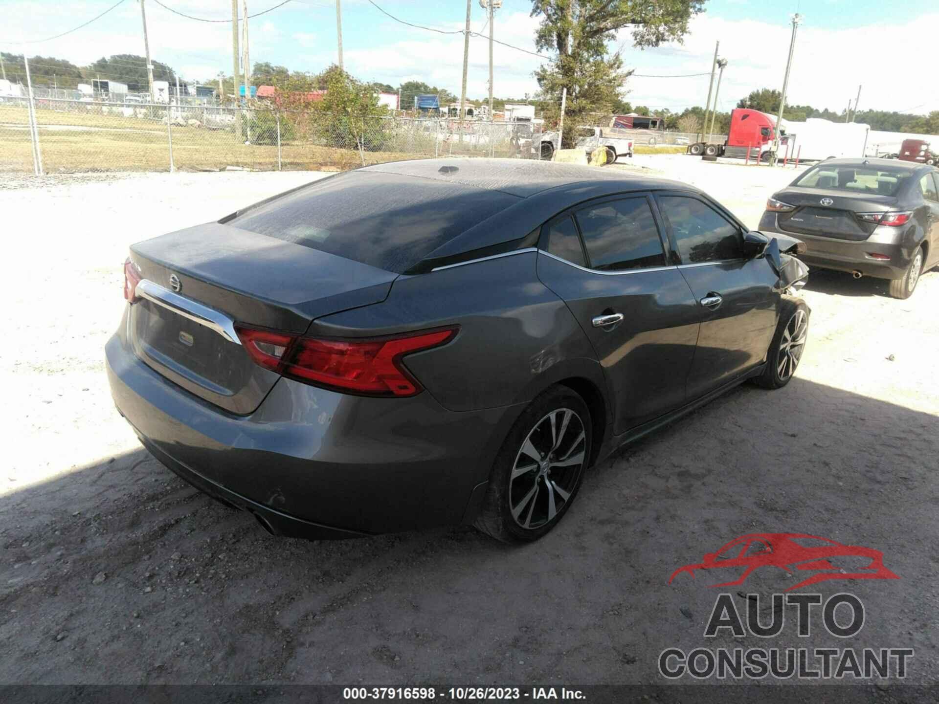 NISSAN MAXIMA 2017 - 1N4AA6APXHC457379