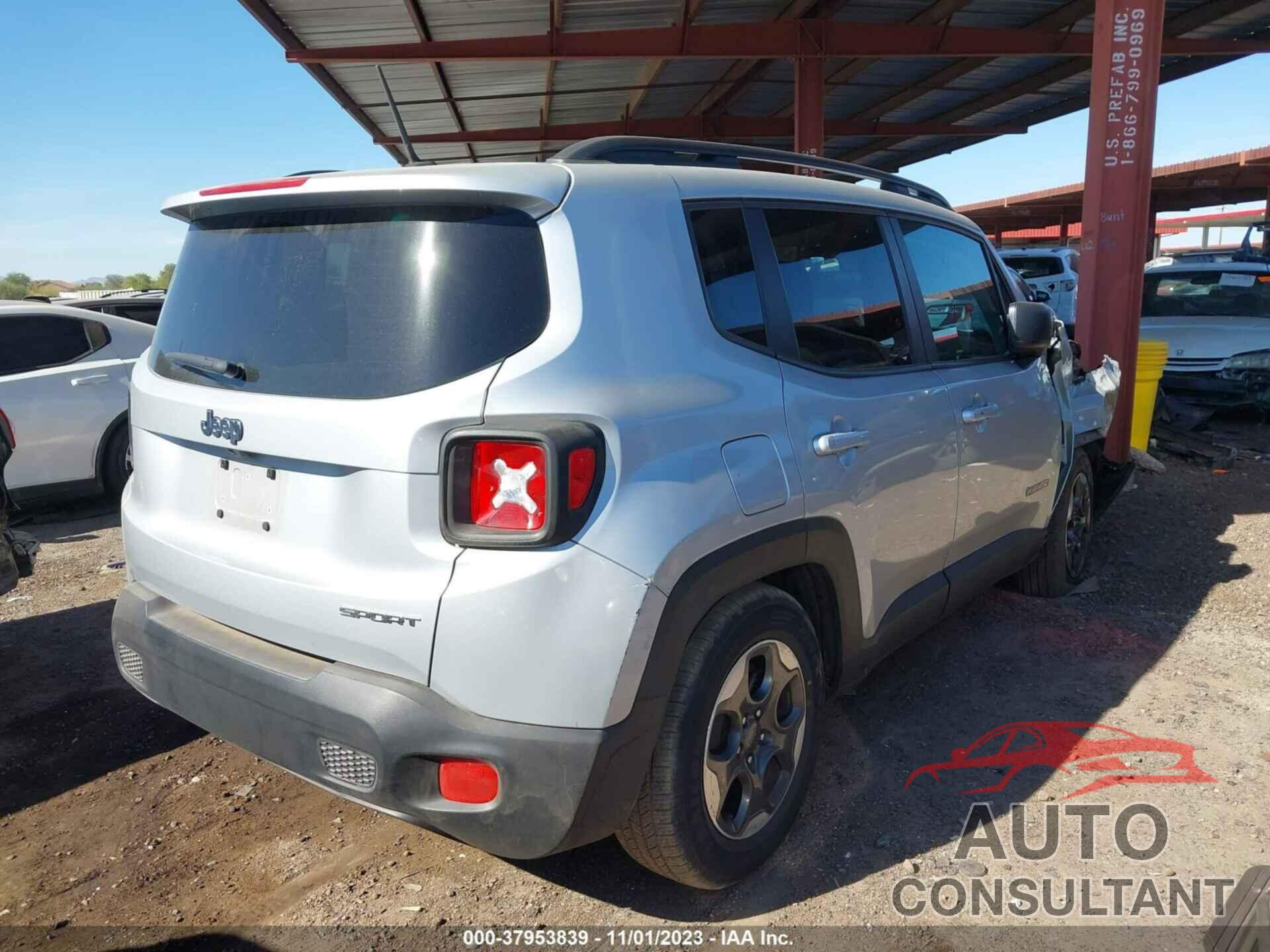 JEEP RENEGADE 2016 - ZACCJAAT6GPD73475