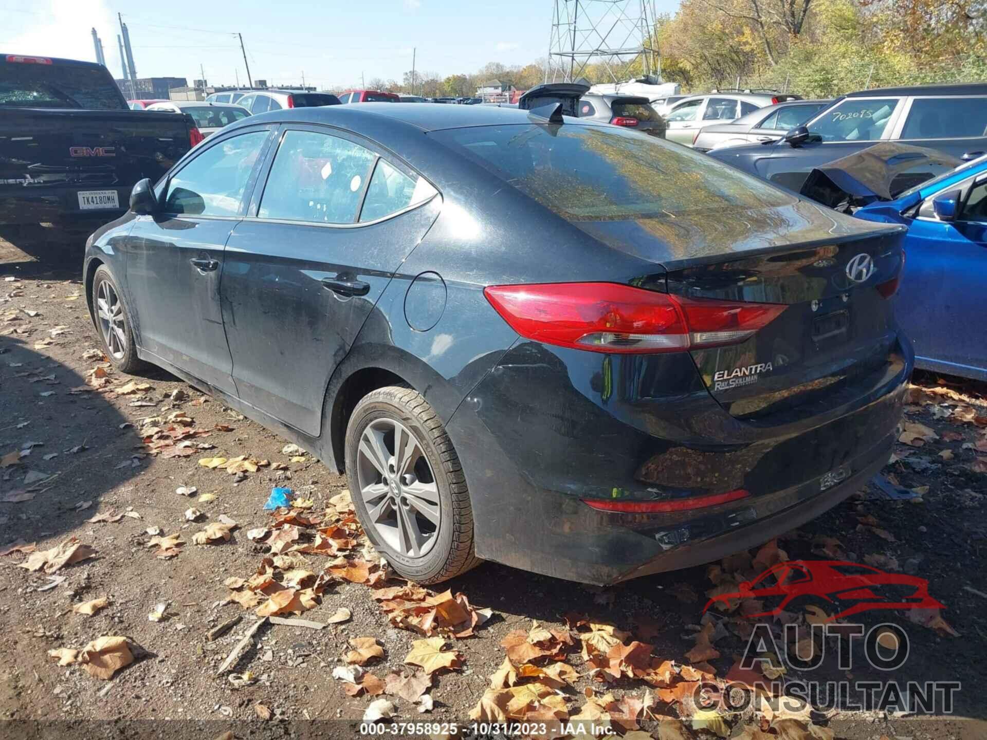 HYUNDAI ELANTRA 2017 - 5NPD84LF2HH195535