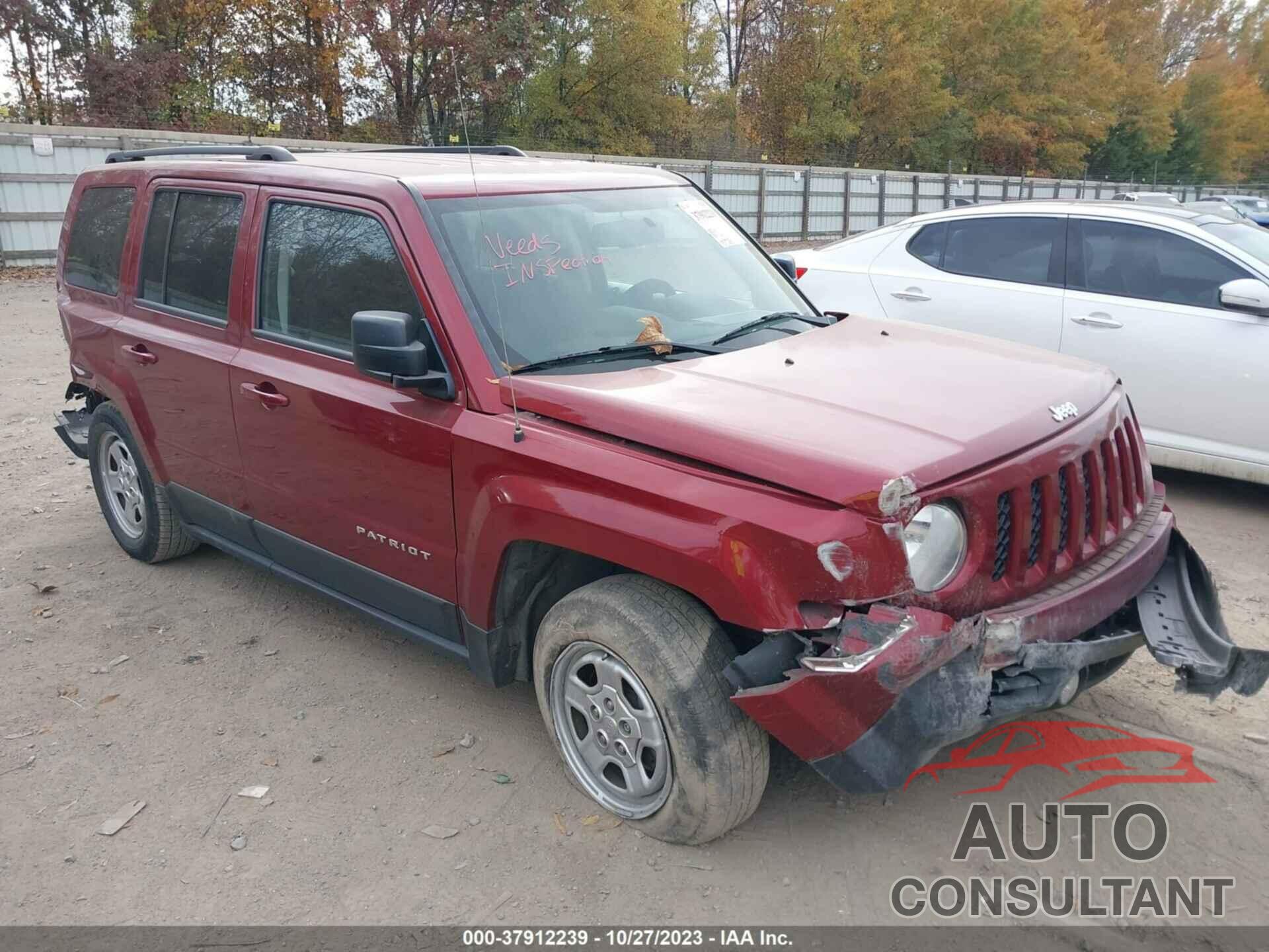 JEEP PATRIOT 2016 - 1C4NJPBA0GD753600