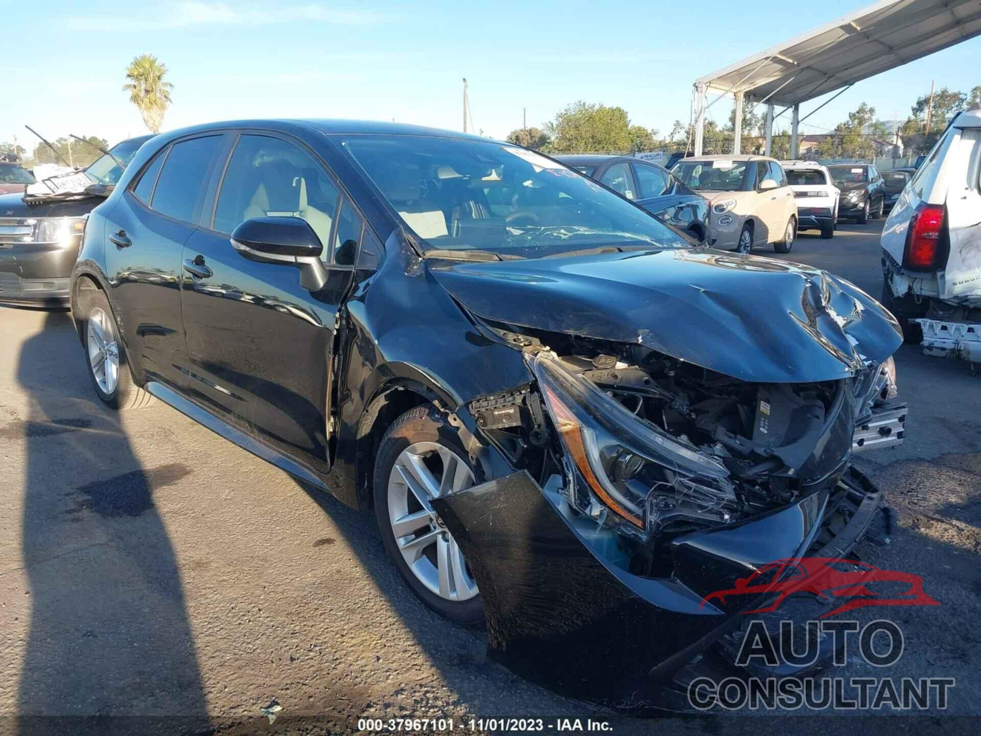 TOYOTA COROLLA 2019 - JTNK4RBEXK3050282