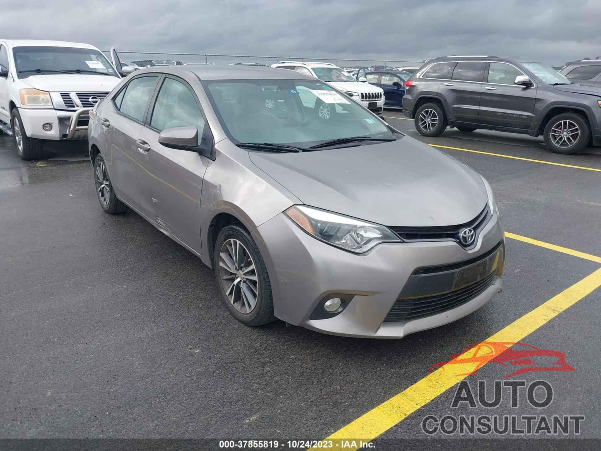 TOYOTA COROLLA 2016 - 5YFBURHE5GP407751