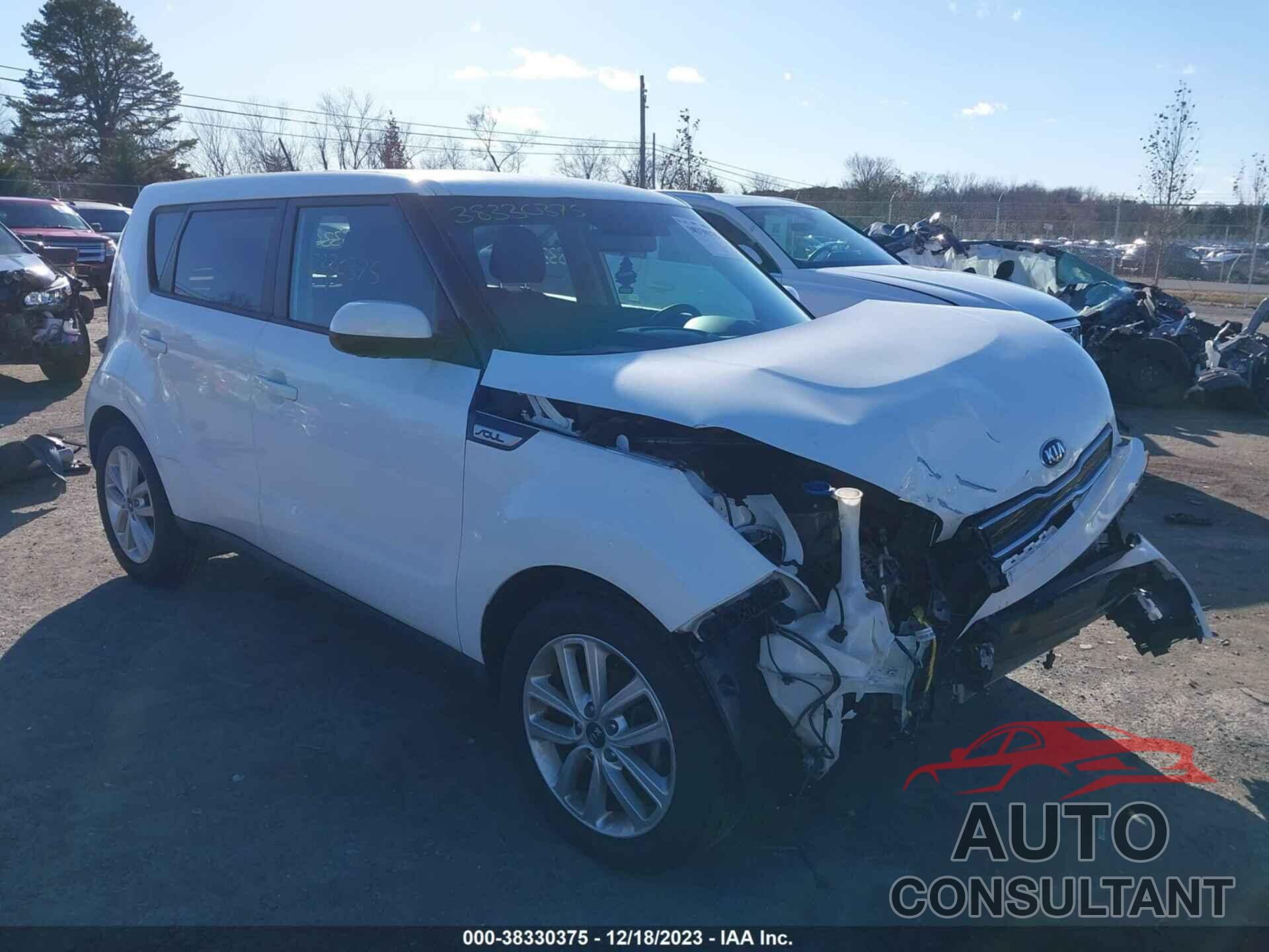 KIA SOUL 2017 - KNDJP3A58H7496003