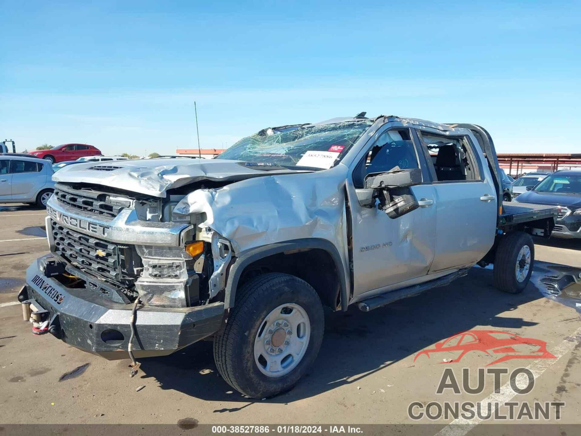 CHEVROLET SILVERADO 2500HD 2021 - 1GC4YNEY9MF319647