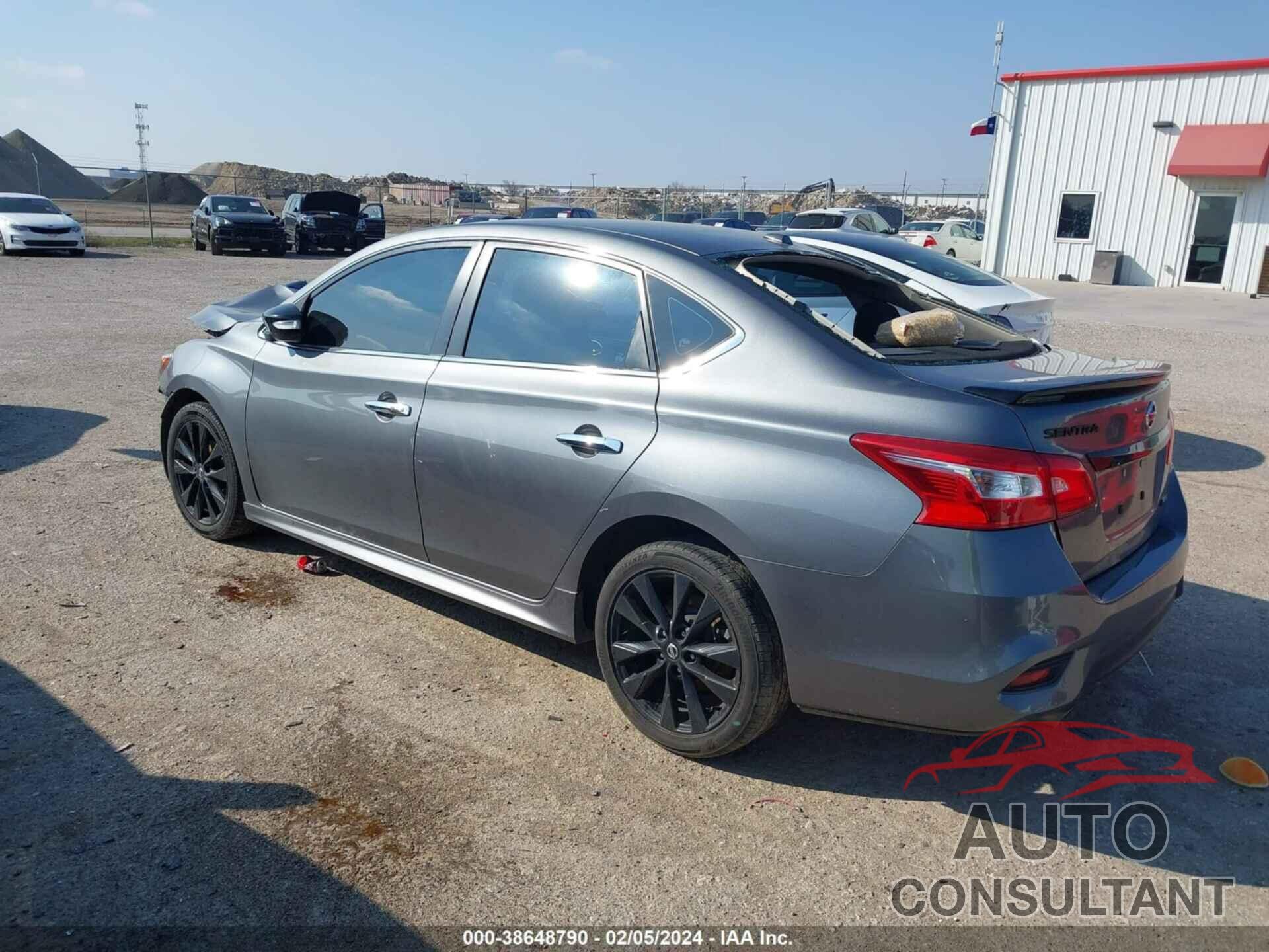 NISSAN SENTRA 2018 - 3N1AB7APXJY261407