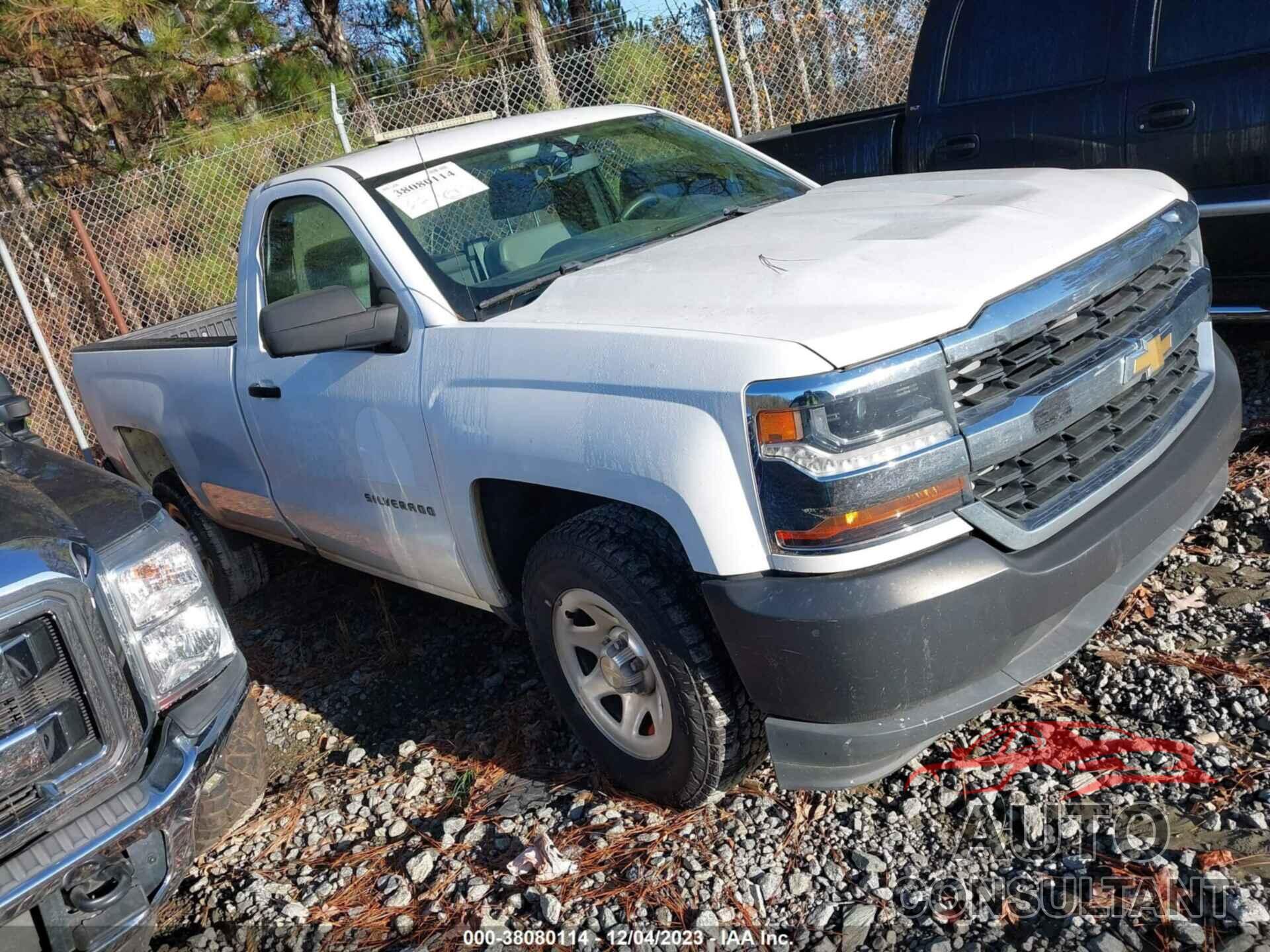 CHEVROLET SILVERADO 1500 2016 - 1GCNCNEC4GZ277155